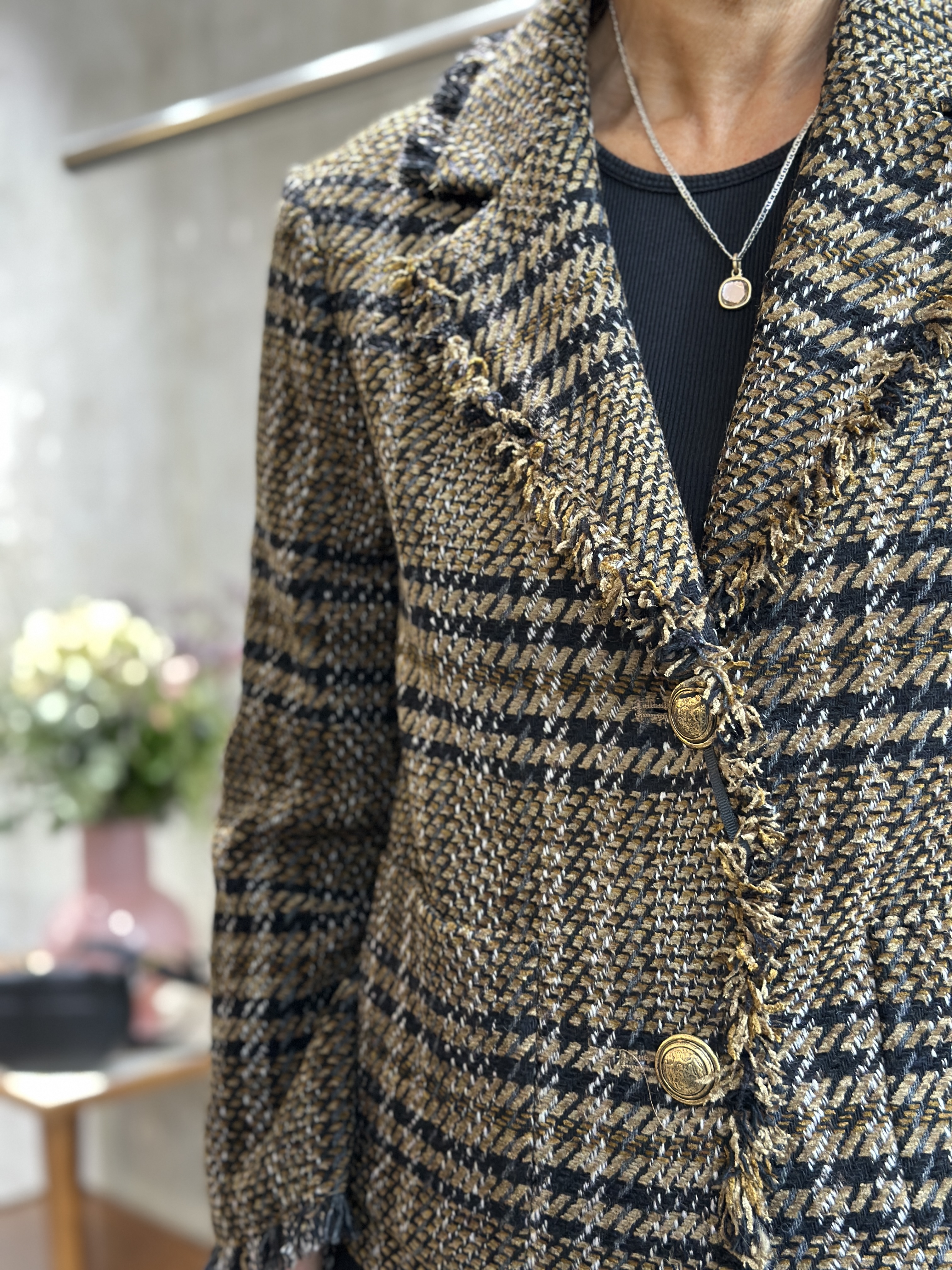 LUISA CERANO Tweed-Blazer