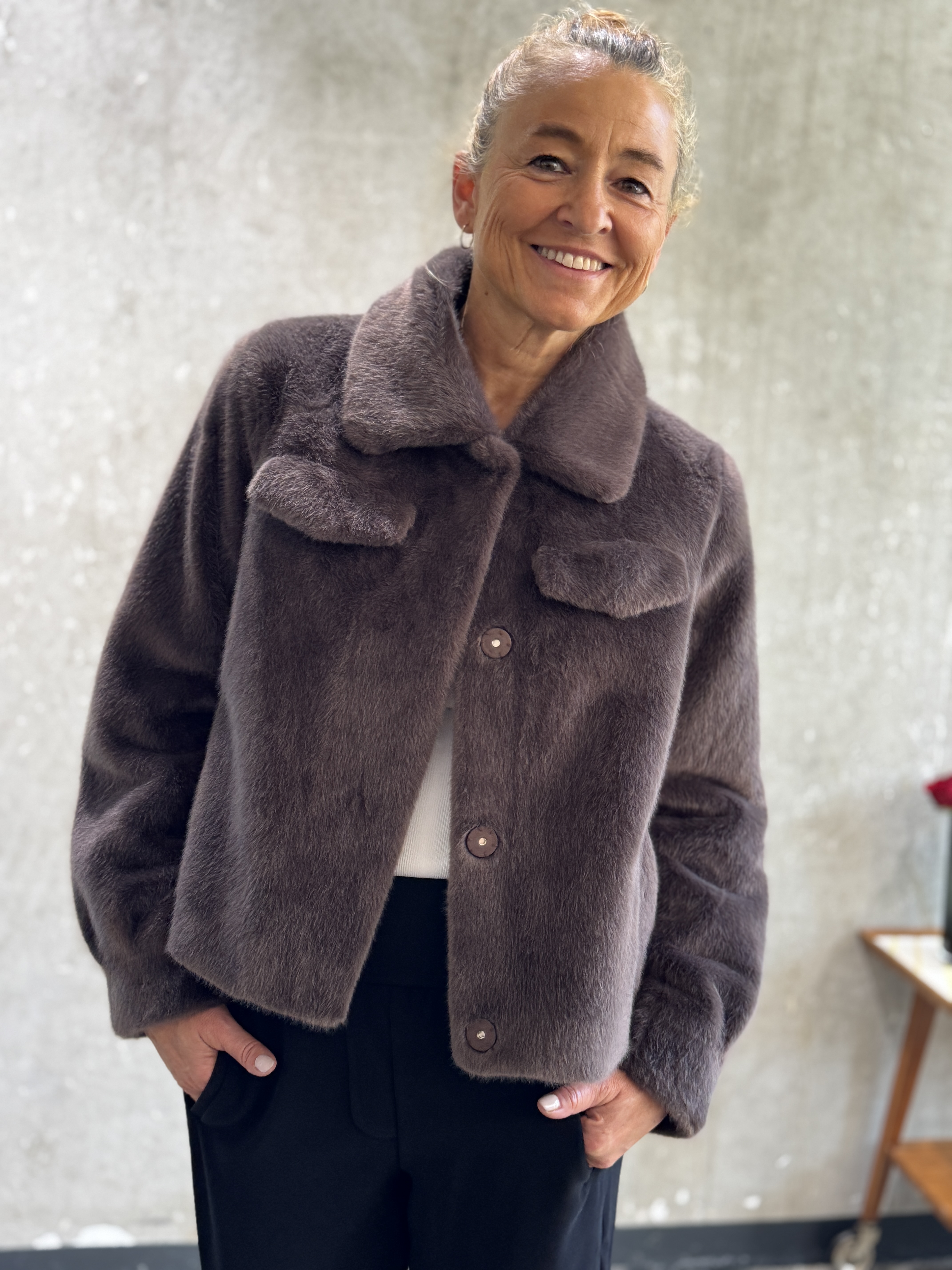 BOMBOOGIE Jacke urban bronze