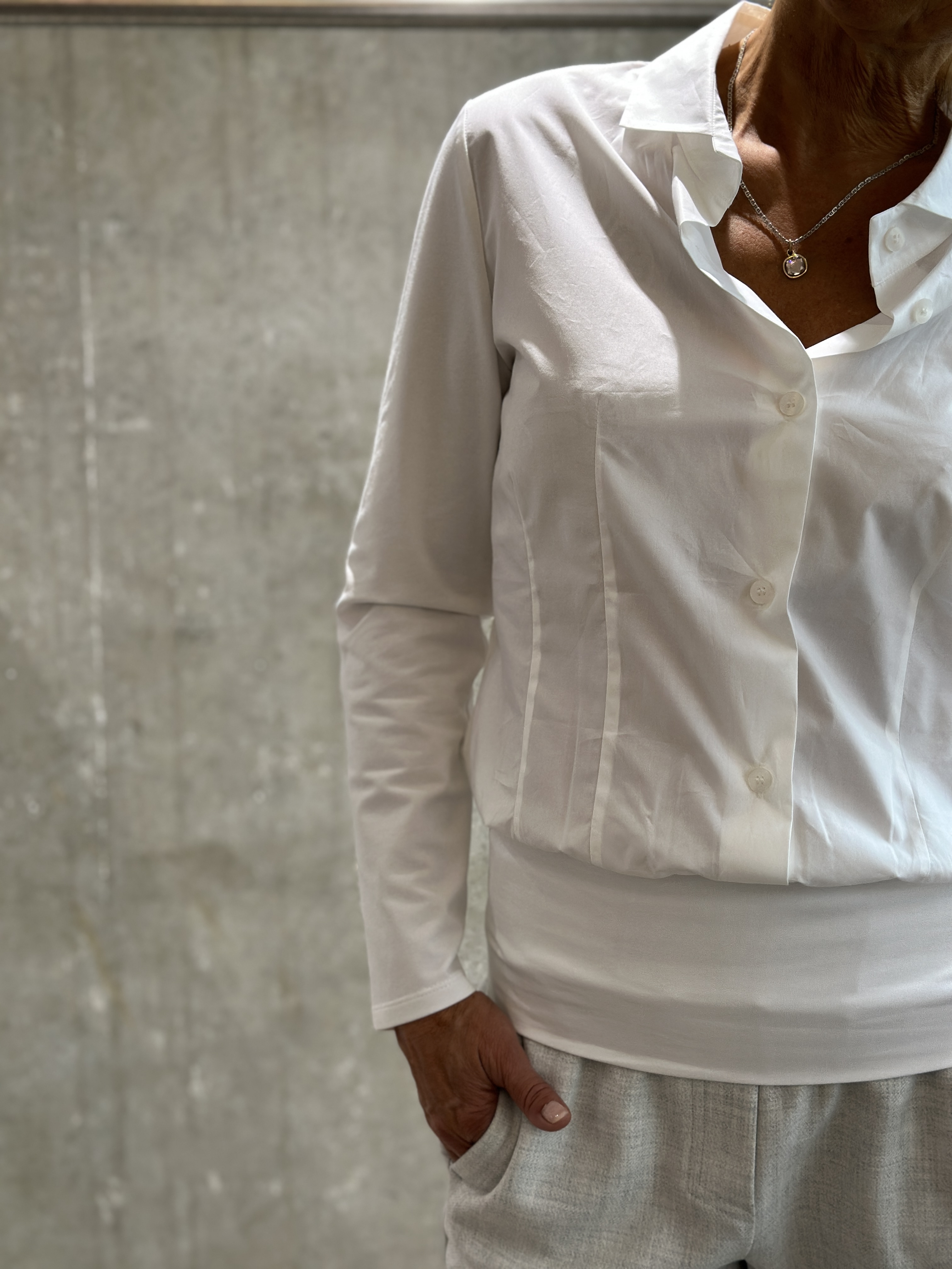 ANIA SCHIERHOLT Bluse 3116/05 weiss