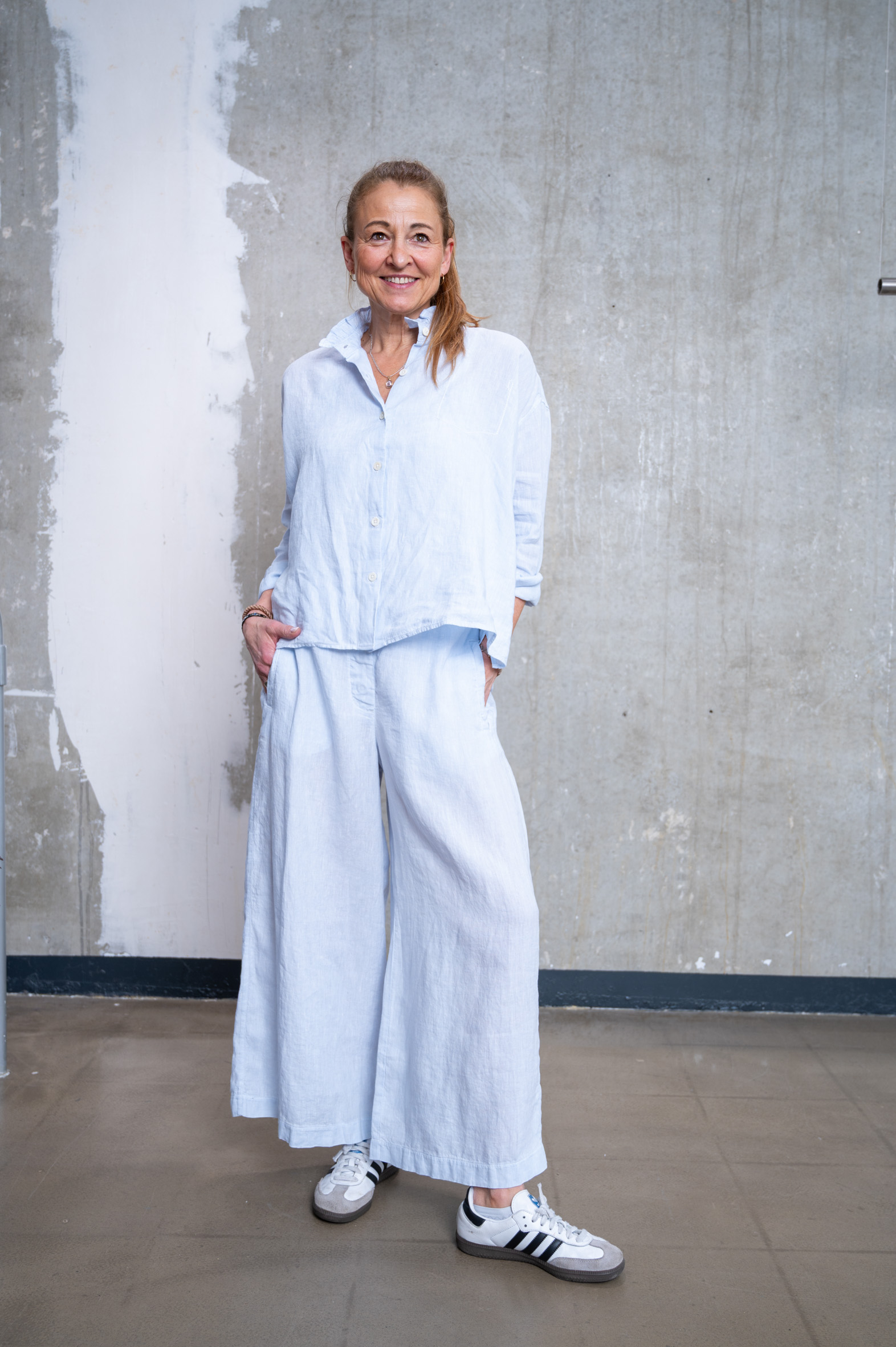NARLI Leinenhose in 4 Farben | Weiß | 42 | SW10648.18