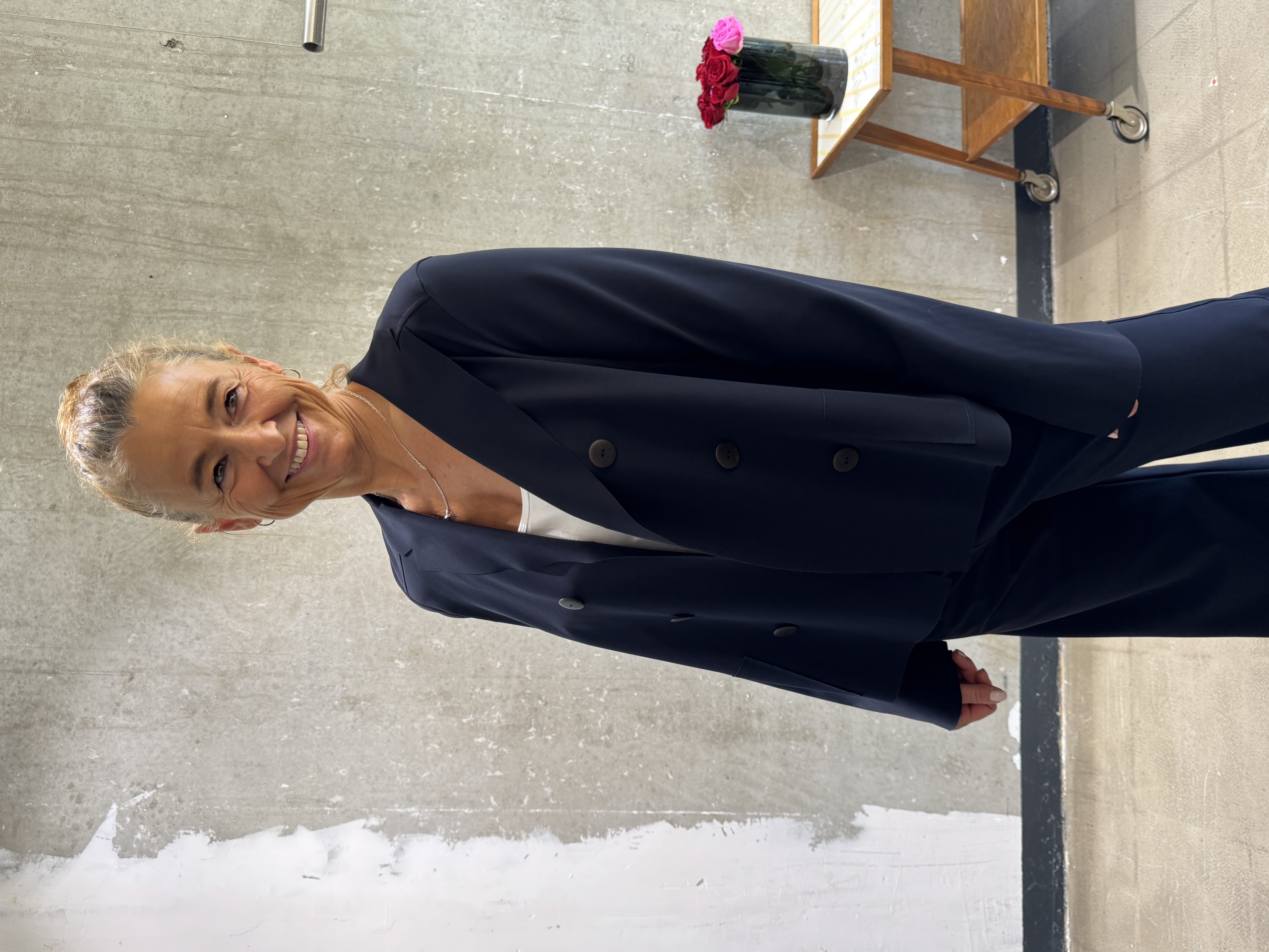 SASSENBACH_STYLE Jacke KAJA schoko, schwarz & blau 342