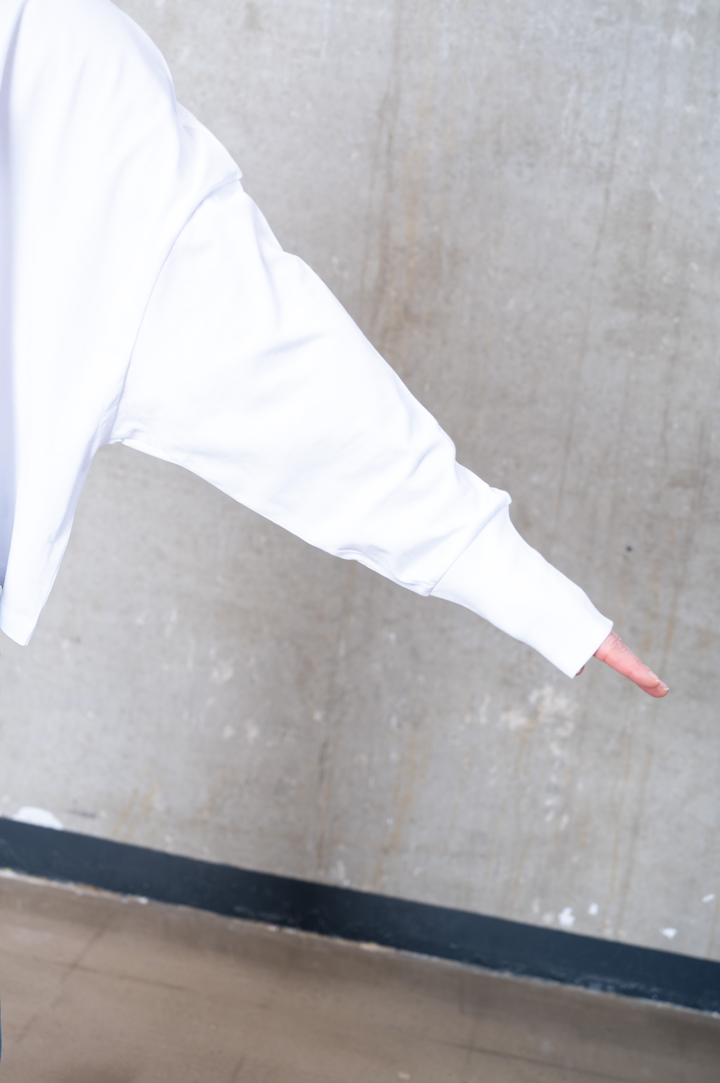 NARLI Shirt Big white & navy