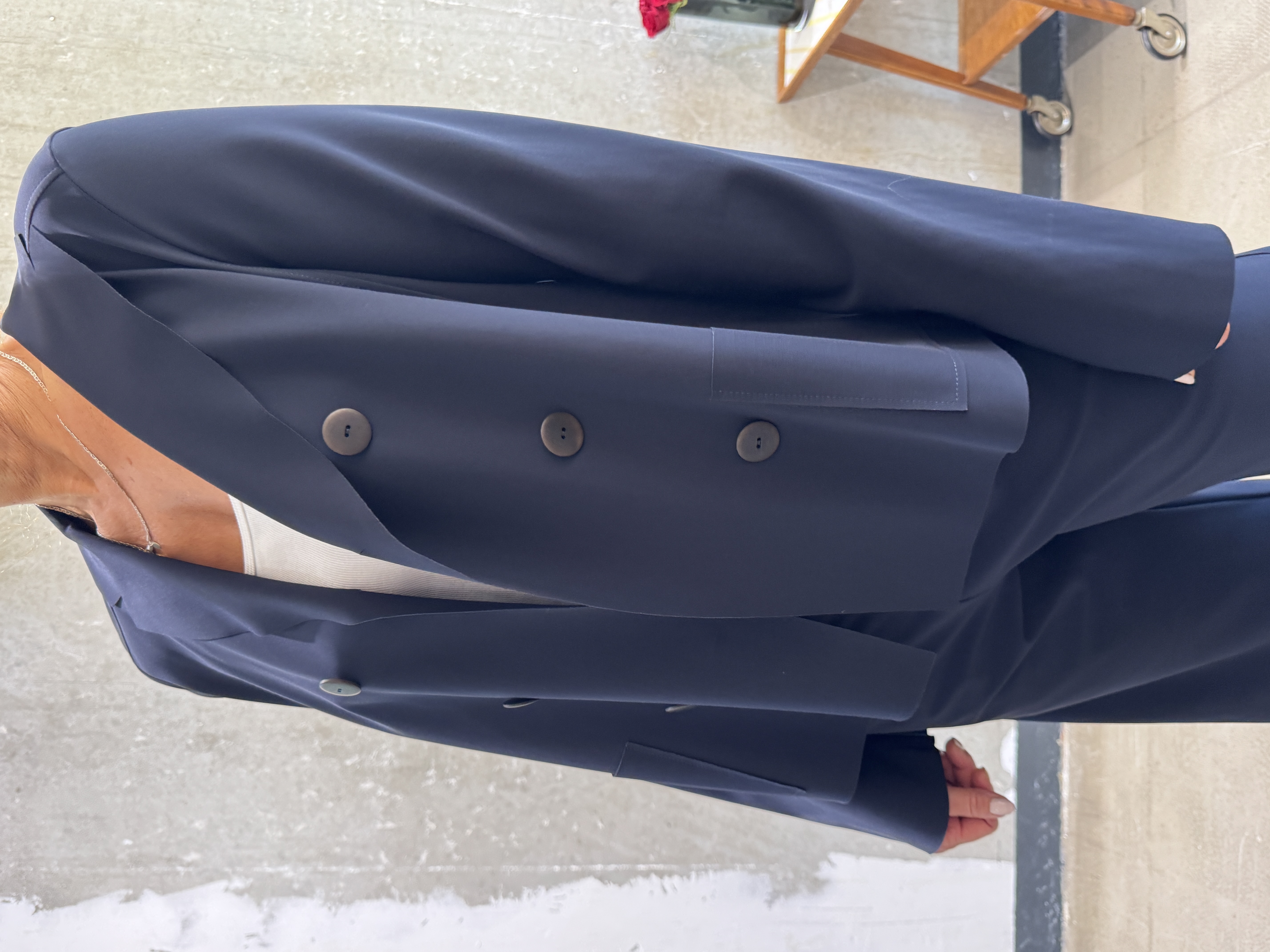 SASSENBACH_STYLE Jacke KAJA schoko, schwarz & blau 342