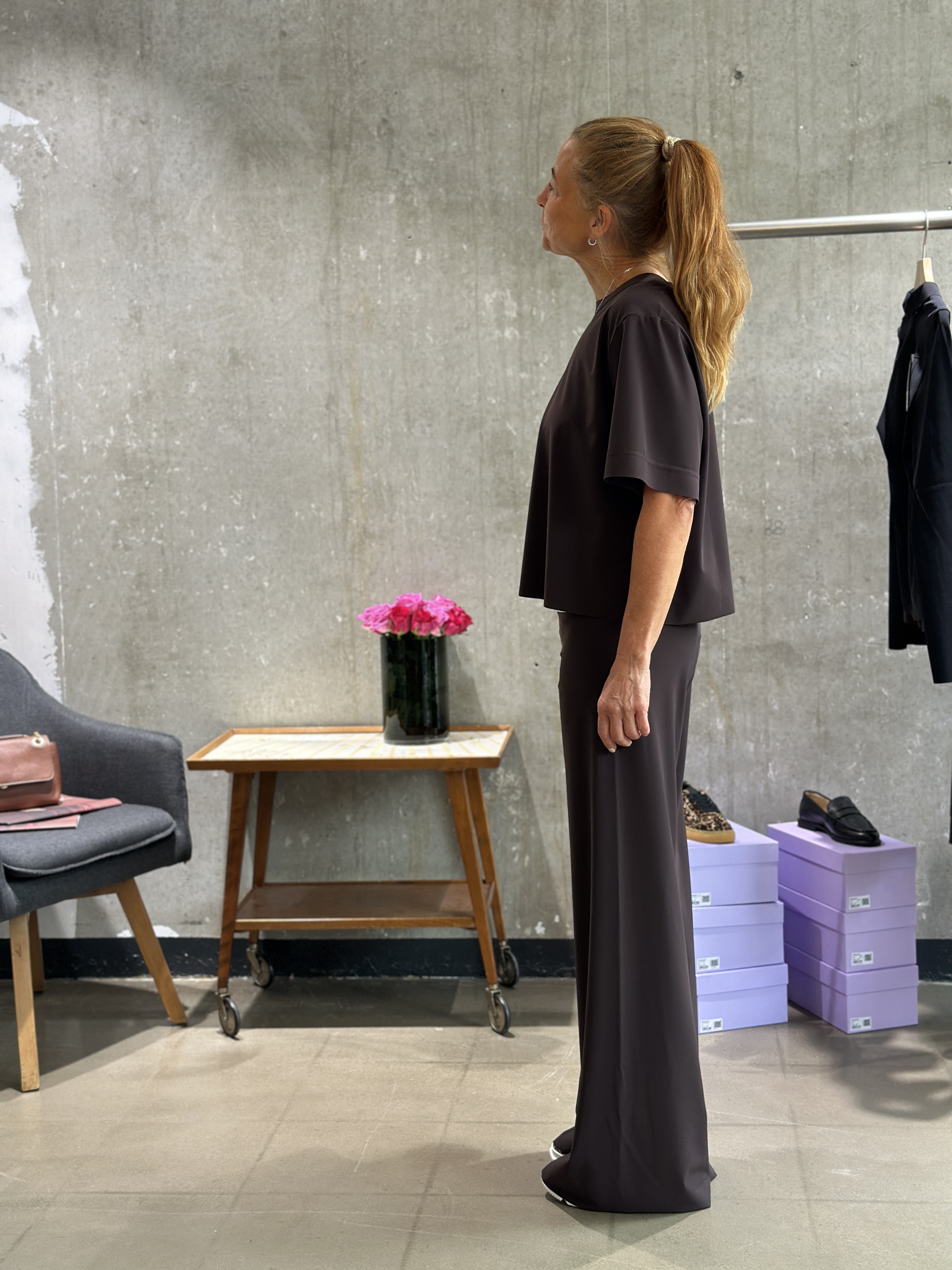 SASSENBACH_Style Hose LENNIE schoko