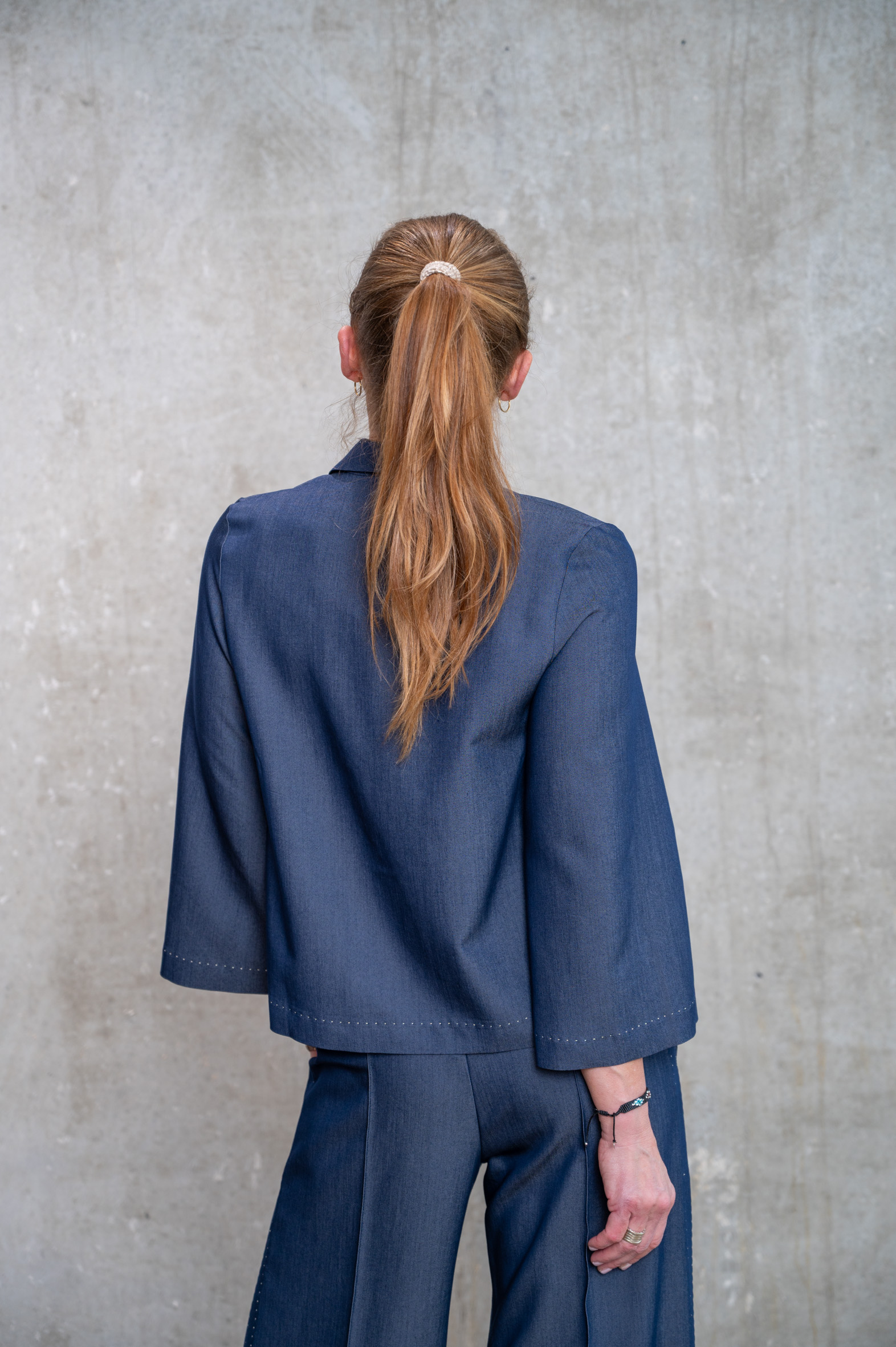 SASSENBACH_Style Bluse JINDRA tenceldenim