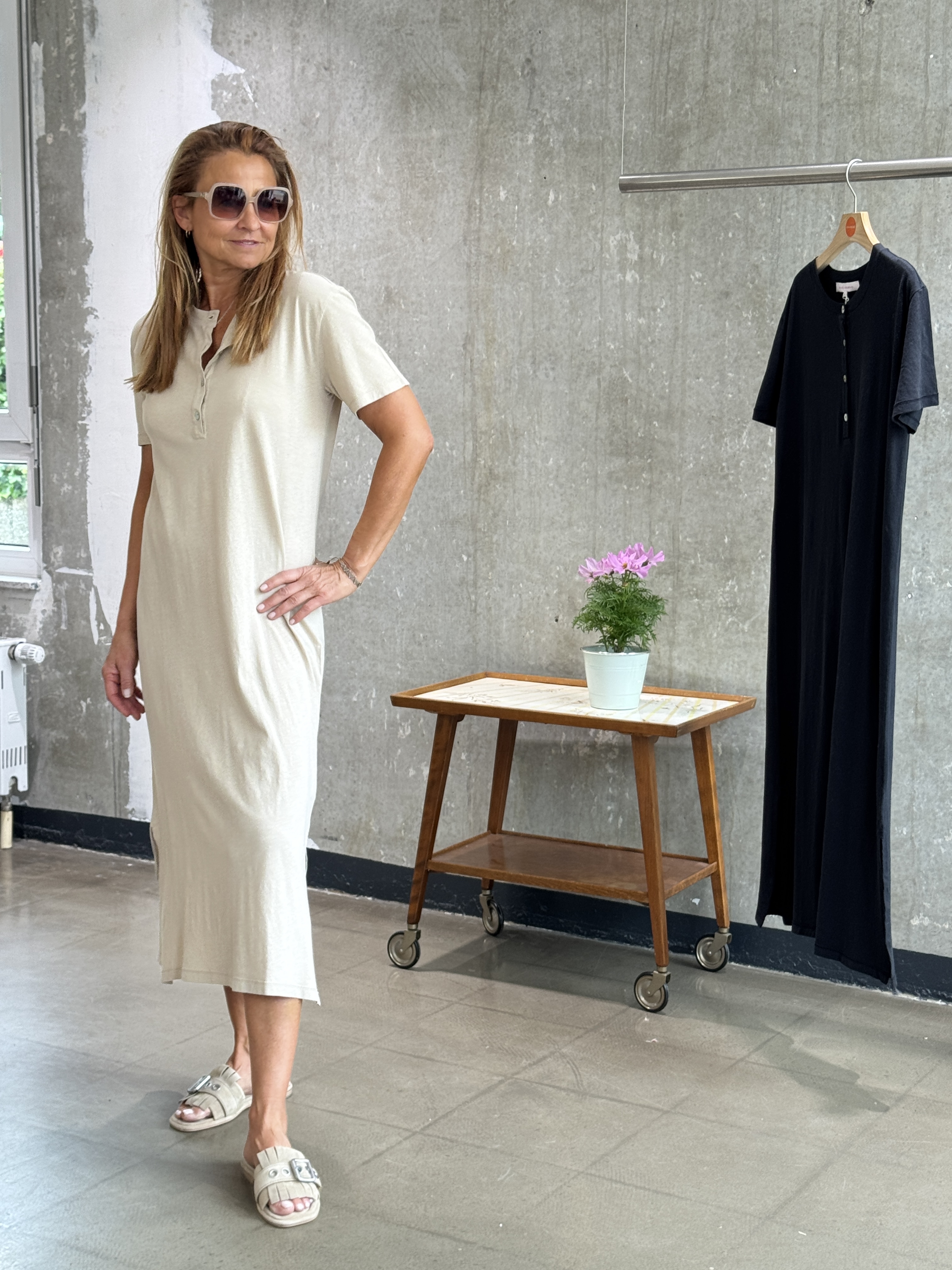 T-Shirt Kleid in 3 Farben