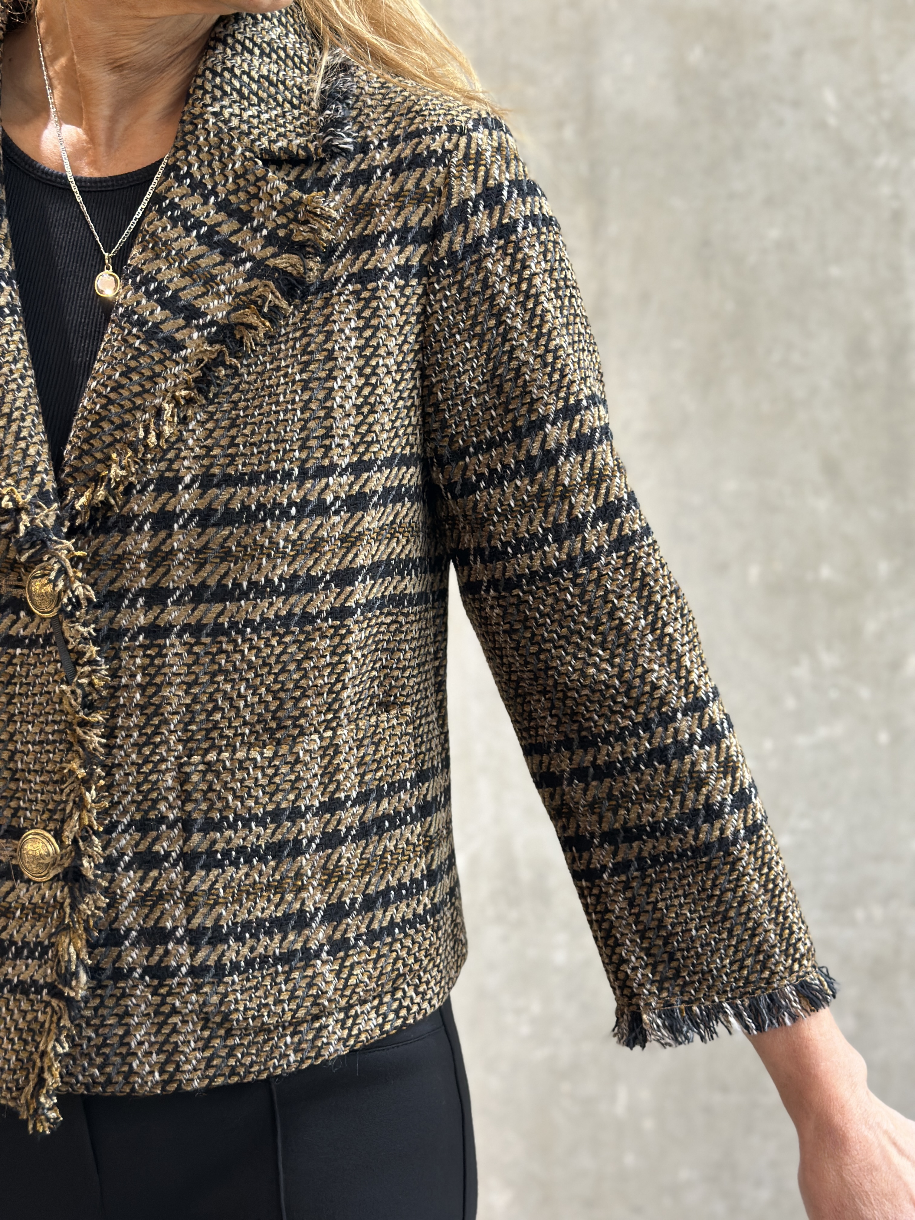 LUISA CERANO Tweed-Blazer