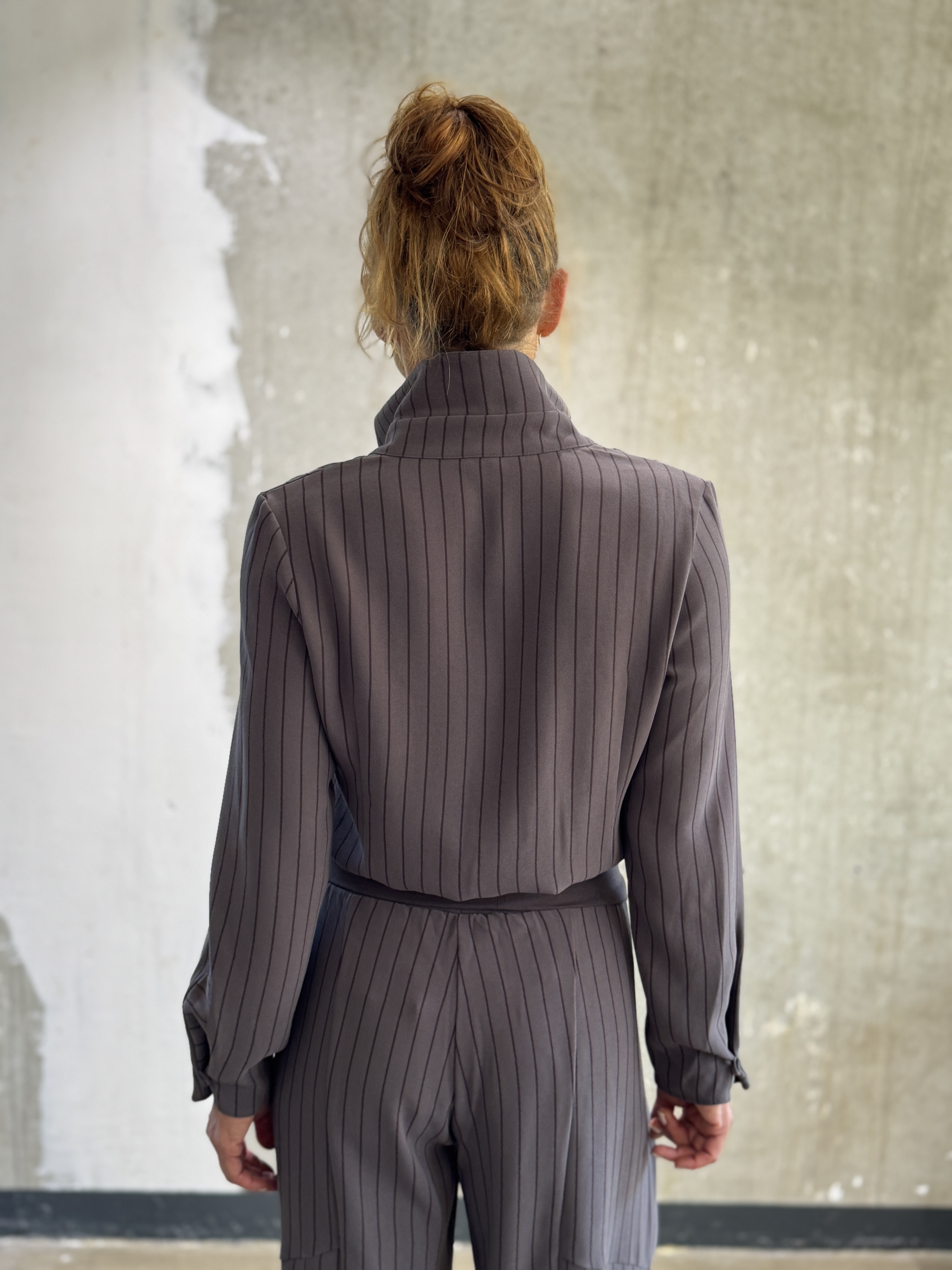 ANIA SCHIERHOLT Bluse 3118/48 stripe