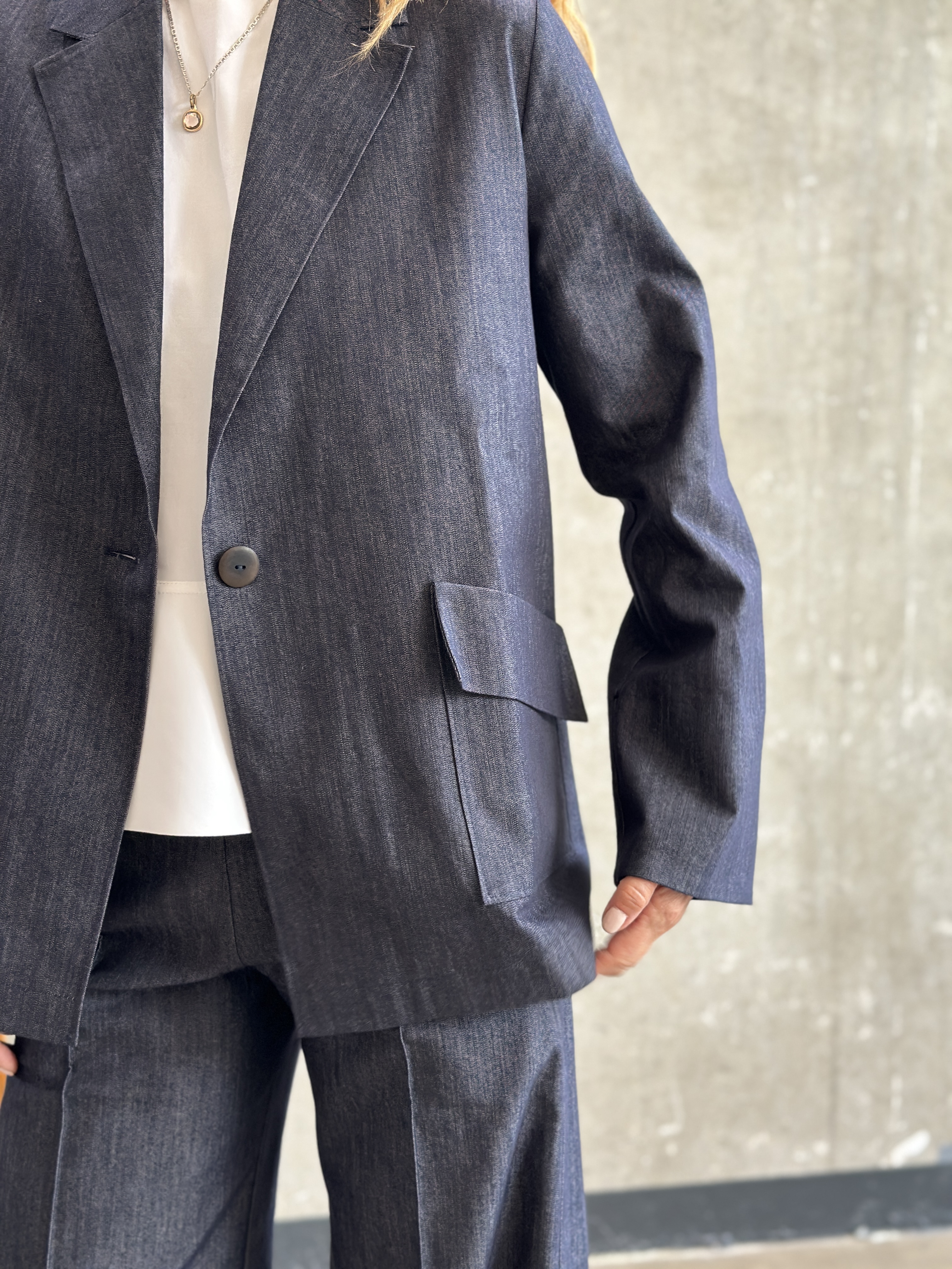 SASSENBACH_STYLE  Jeans Blazer