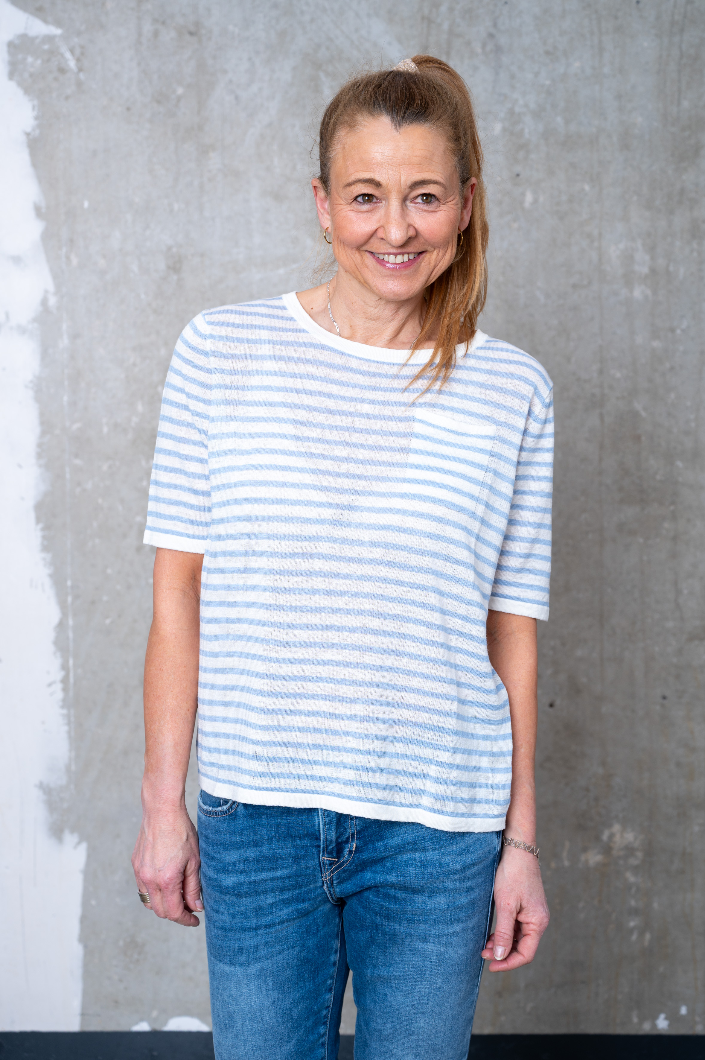 HANDMADE Shirt gestreift