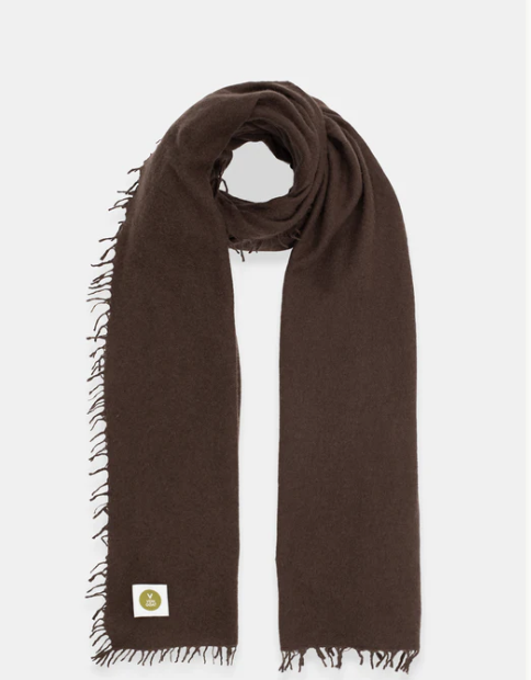 VON GOAT Cashmere Schal CHOCOLAT