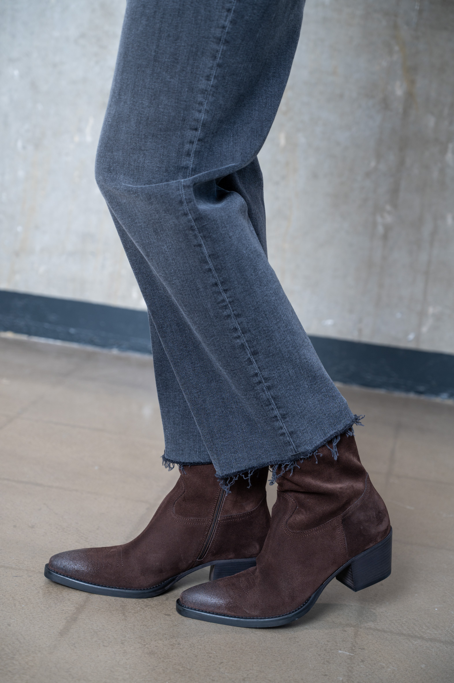 Kennel & Schmenger Boots MARTA suede pepe