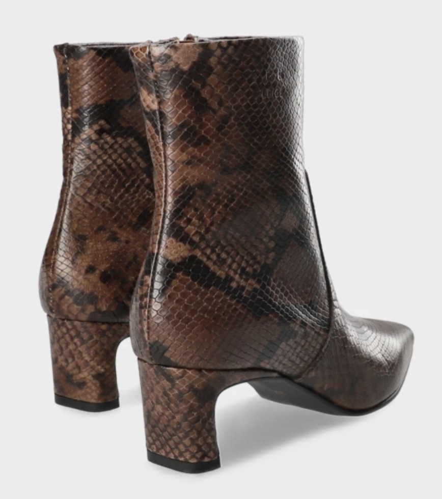 COPENHAGEN STUDIOS CPH296 snake leather brown