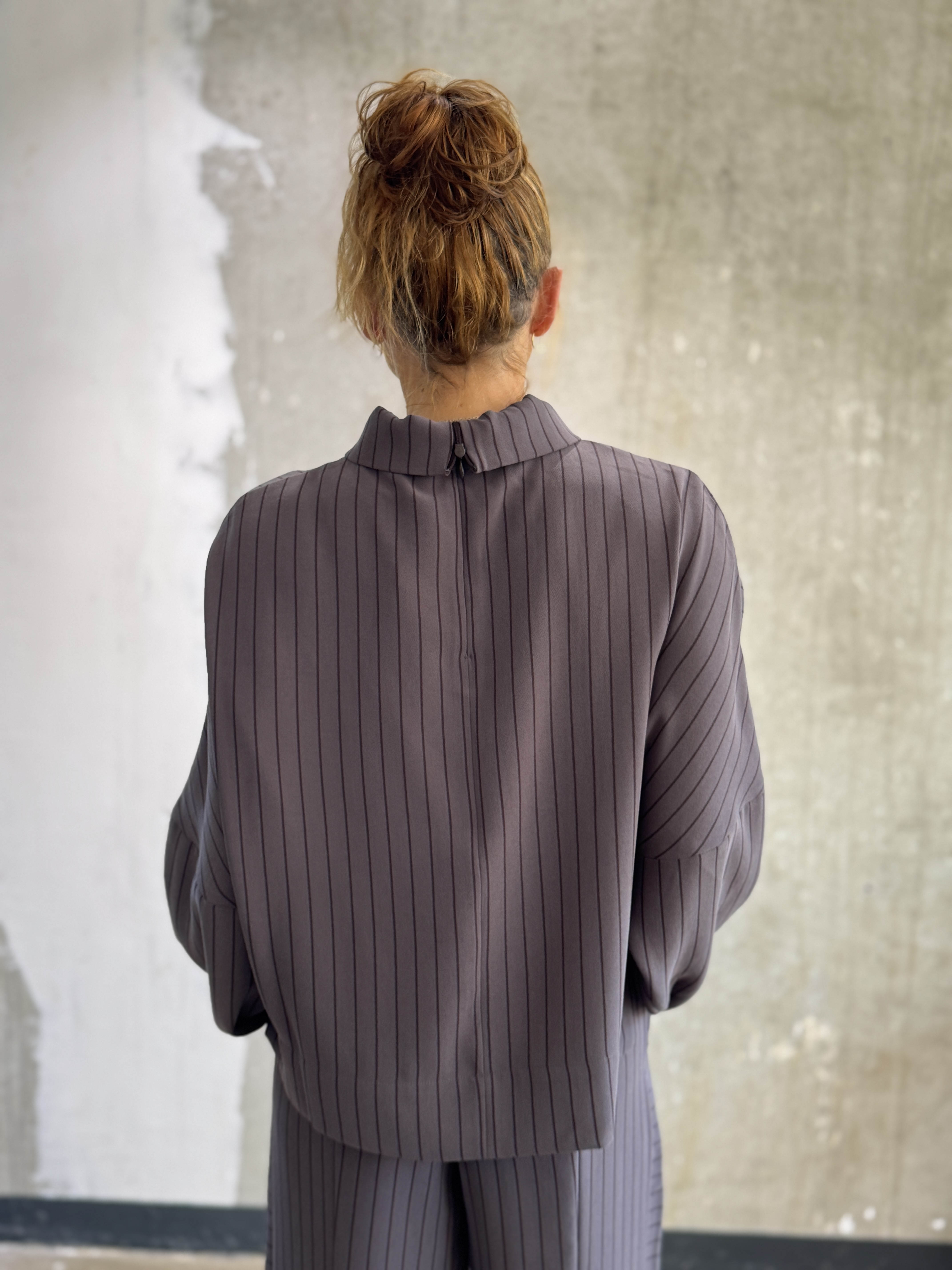 ANIA SCHIERHOLT Bluse 3127/48 stripe