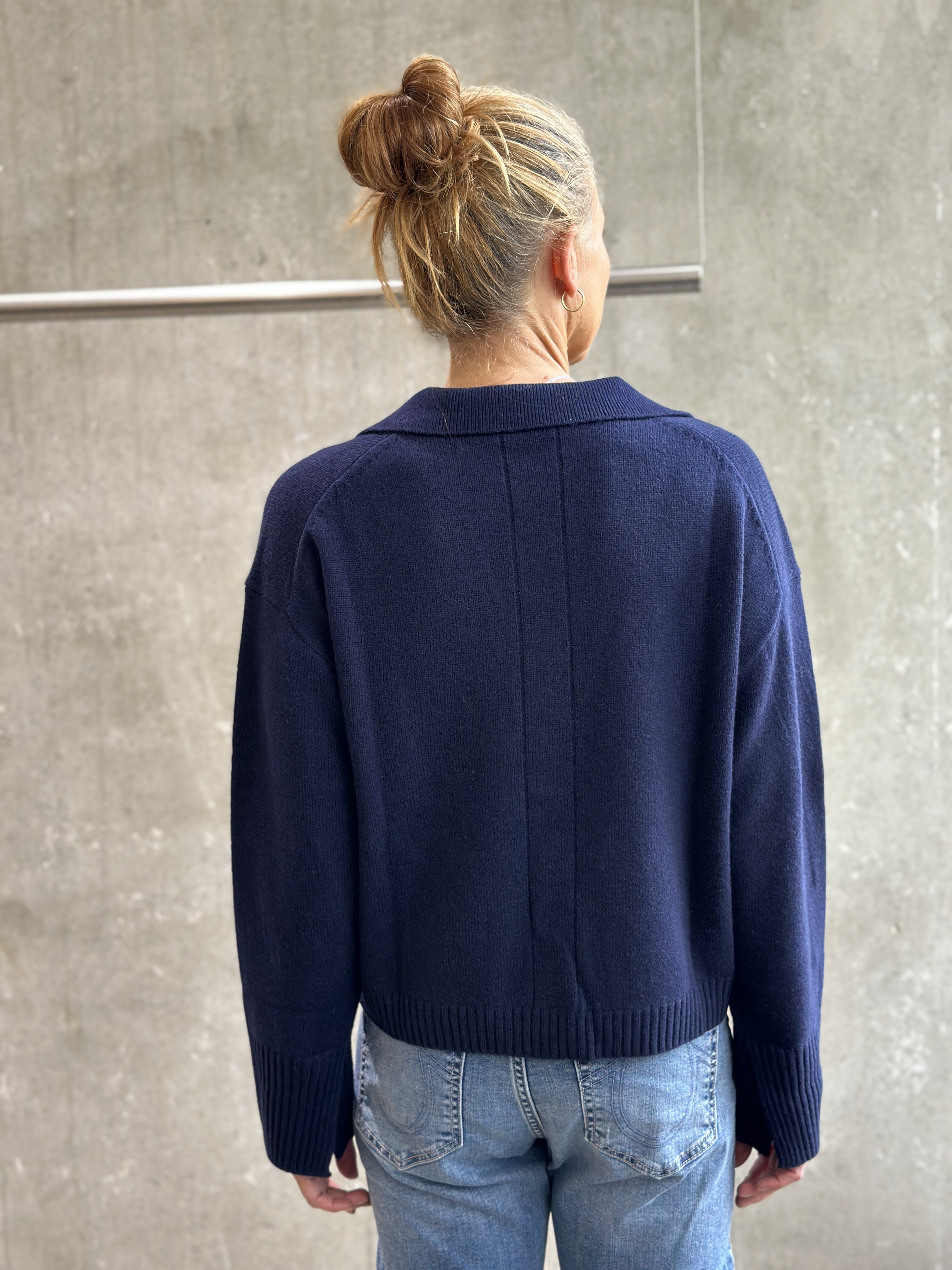 HANDMADE Polo Sweater
