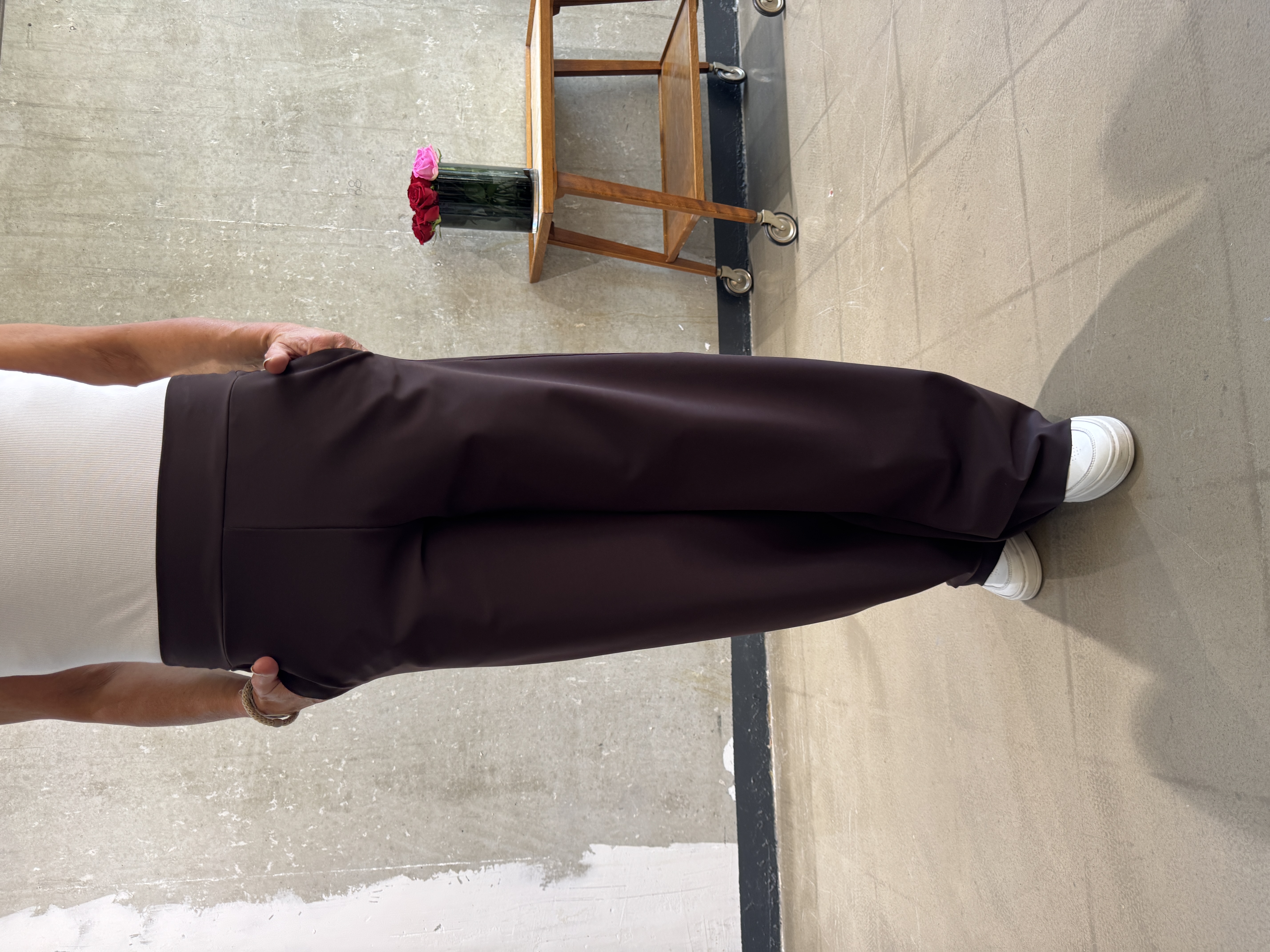 SASSENBACH STYLE Hose MARGOT schwarz & schoko