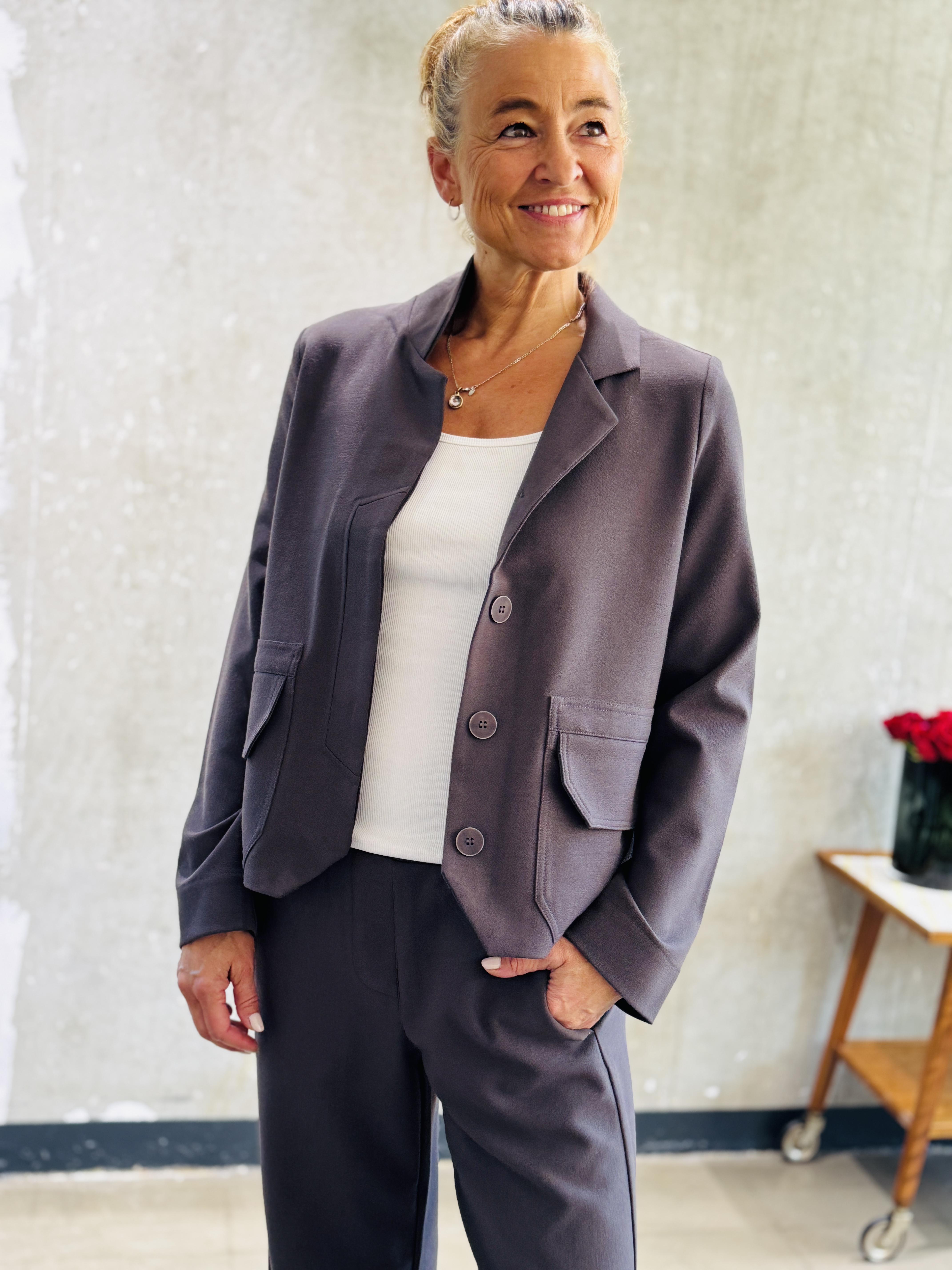 ANIA SCHIERHOLT Jacke 3161/51 mauve