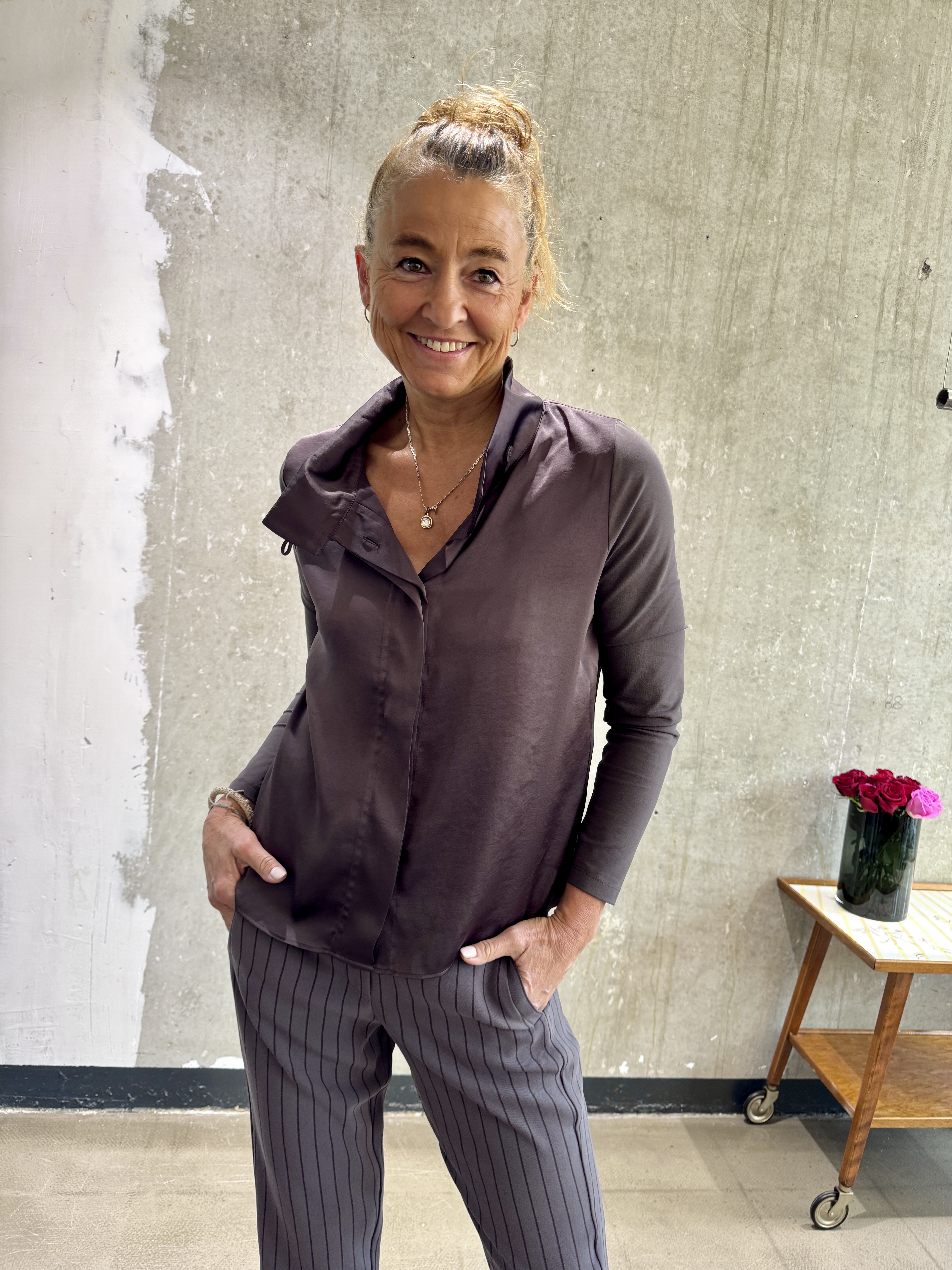 ANIA SCHIERHOLT Bluse 3124/62 mauve