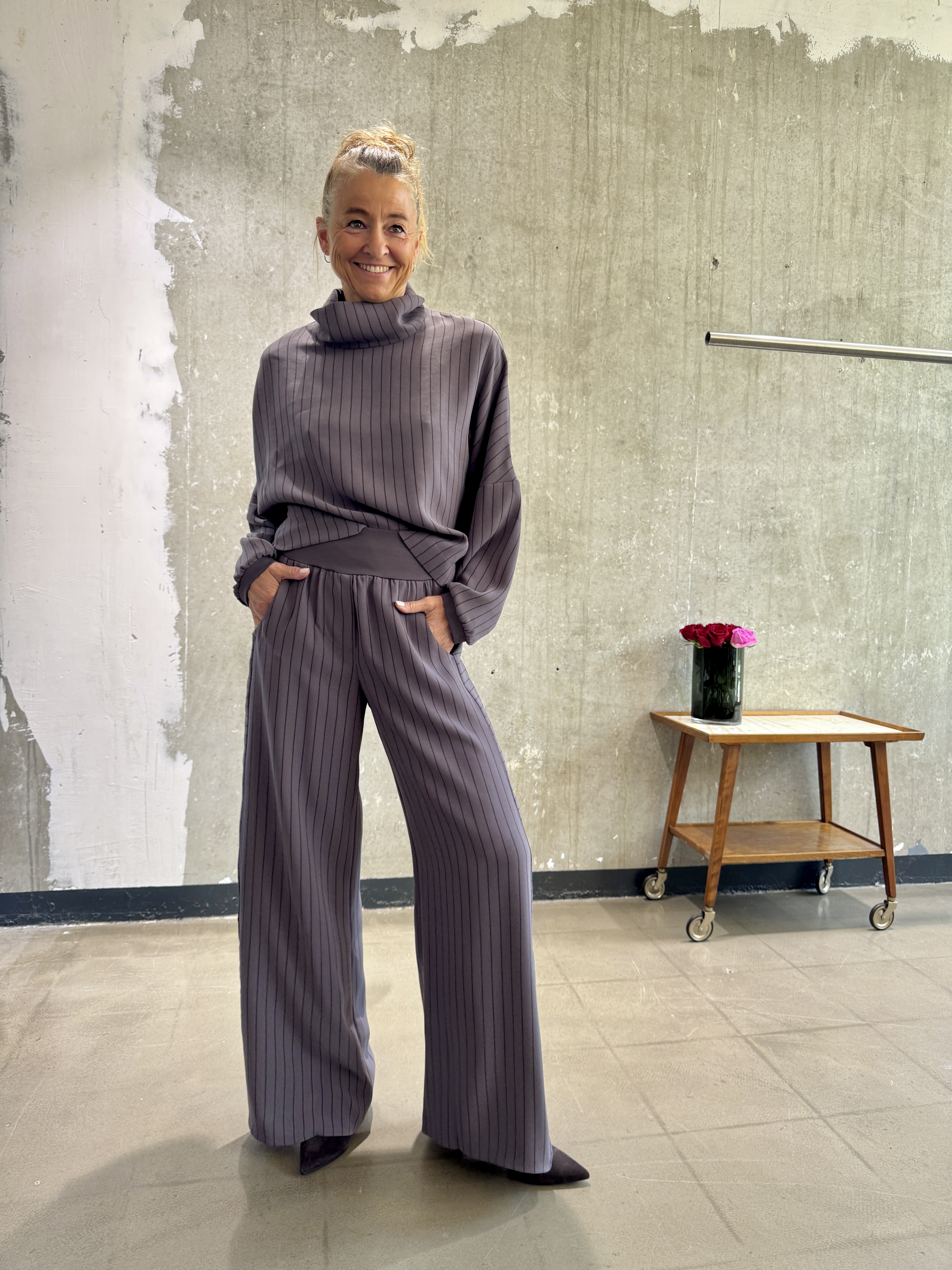 ANIA SCHIERHOLT Hose 3175/48 stripe