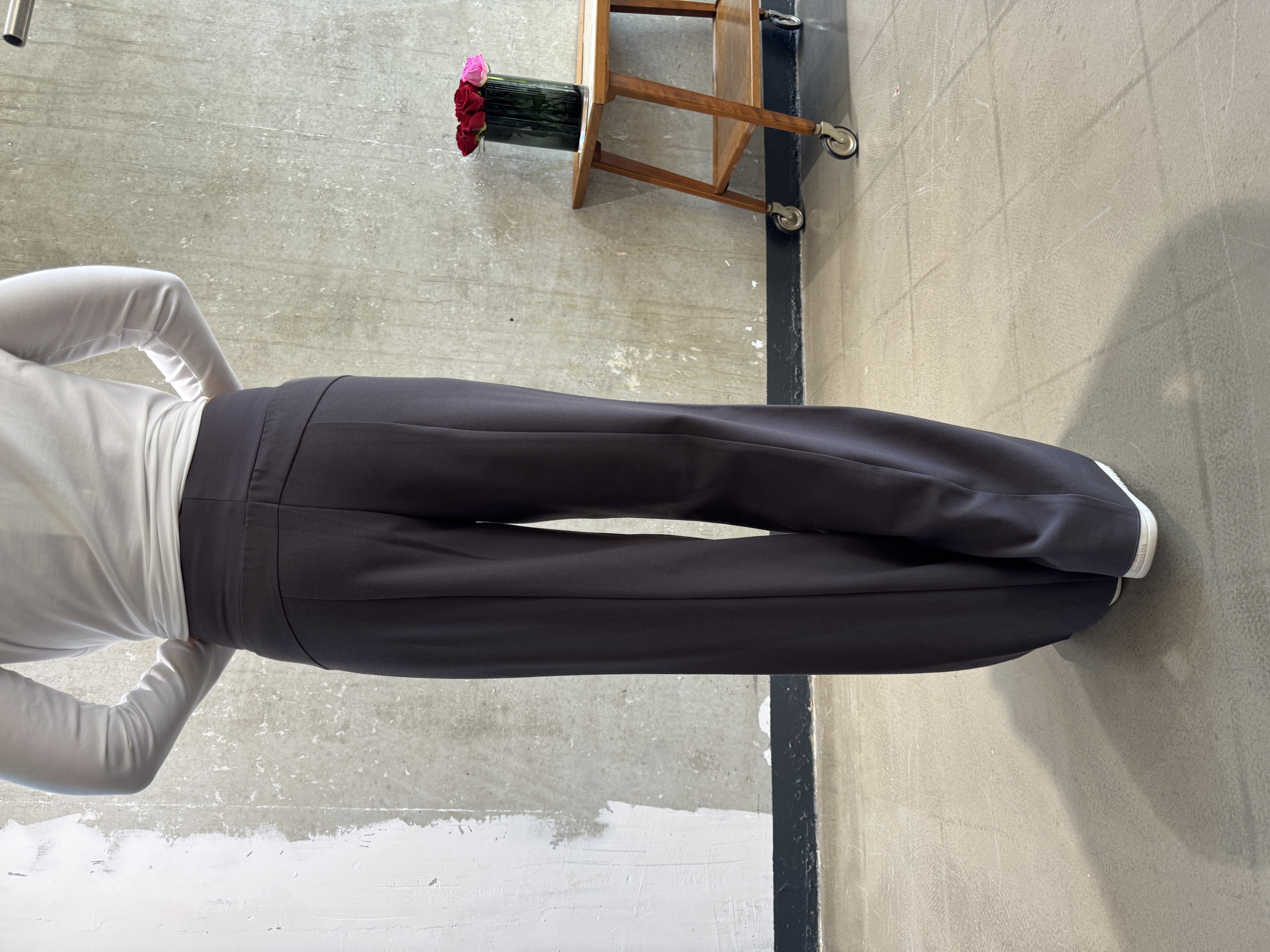 ANIA SCHIERHOLT Hose 3184/51 mauve + schwarz