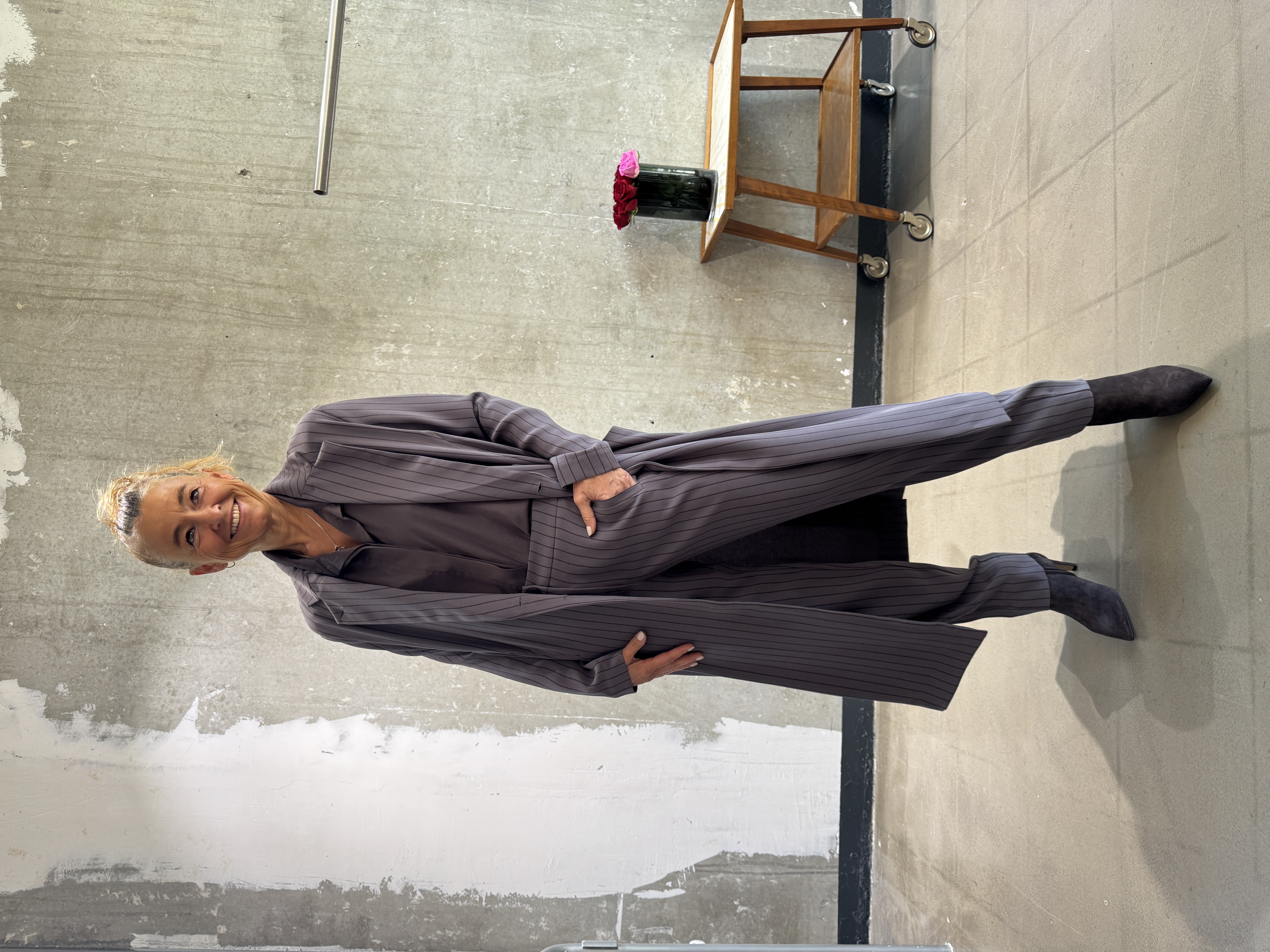 ANIA SCHIERHOLT Mantel 3163/48 stripe