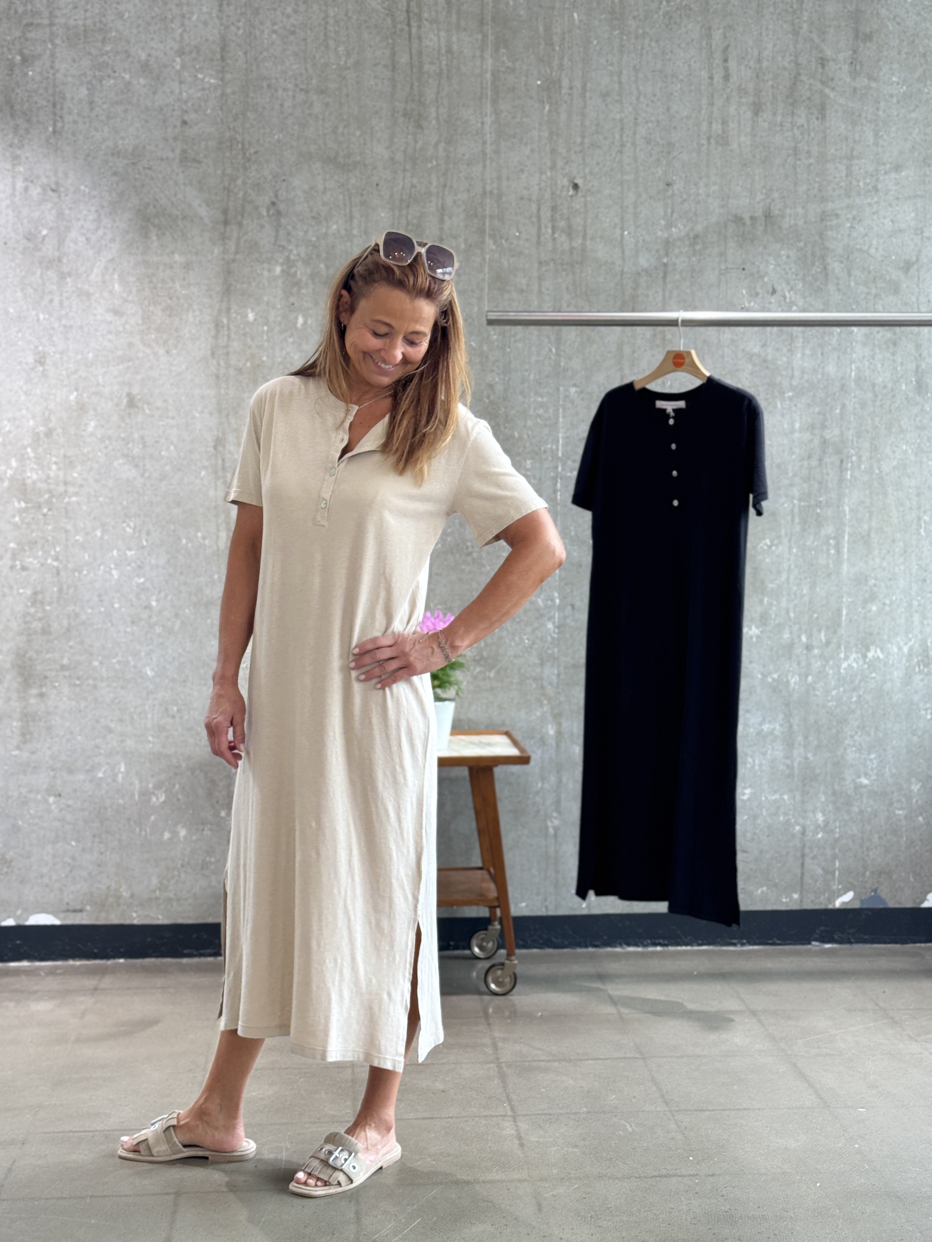 T-Shirt Kleid in 3 Farben