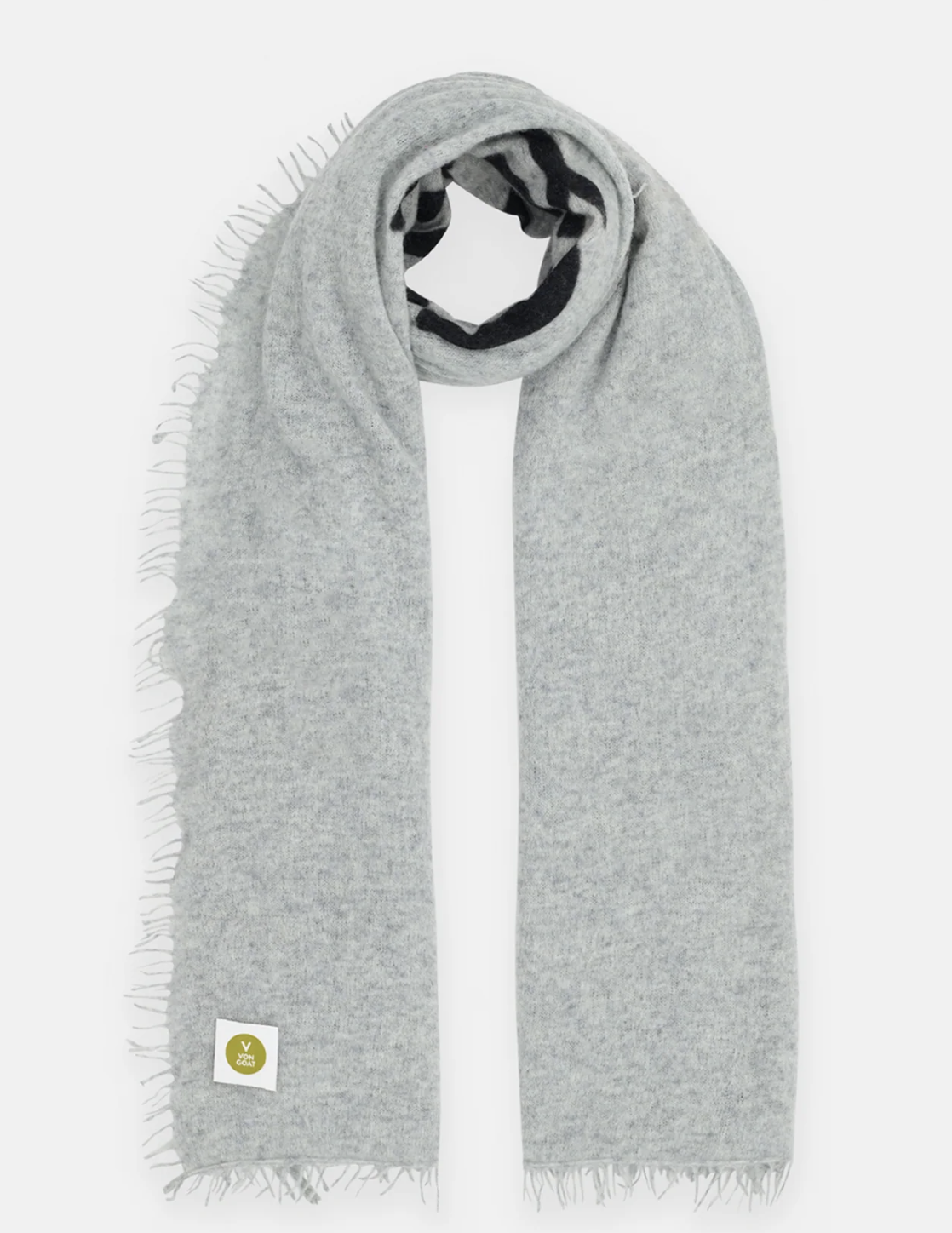 VON GOAT Cashmere Schal Letter Code A