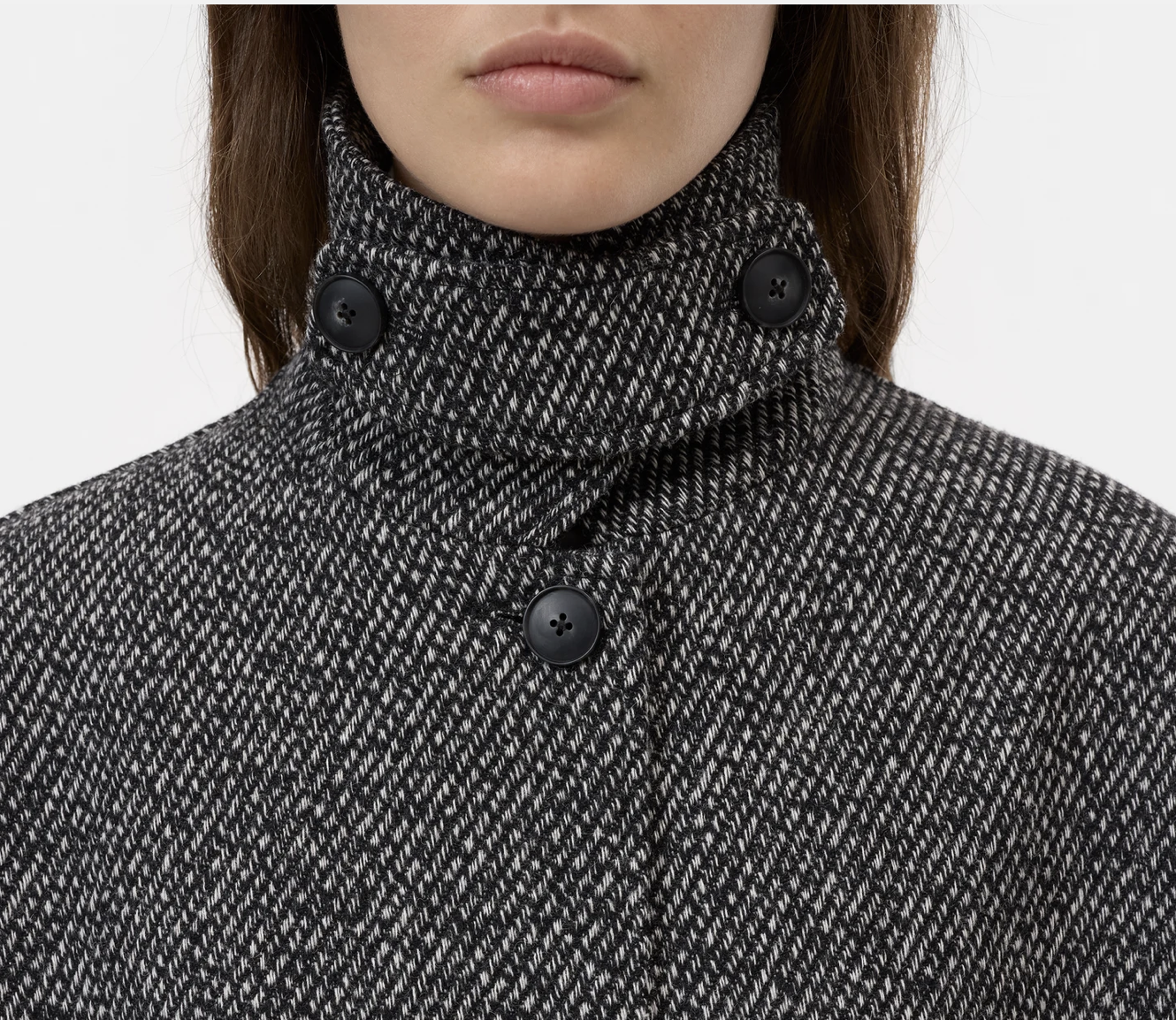 CLOSED Mouliné Mantel