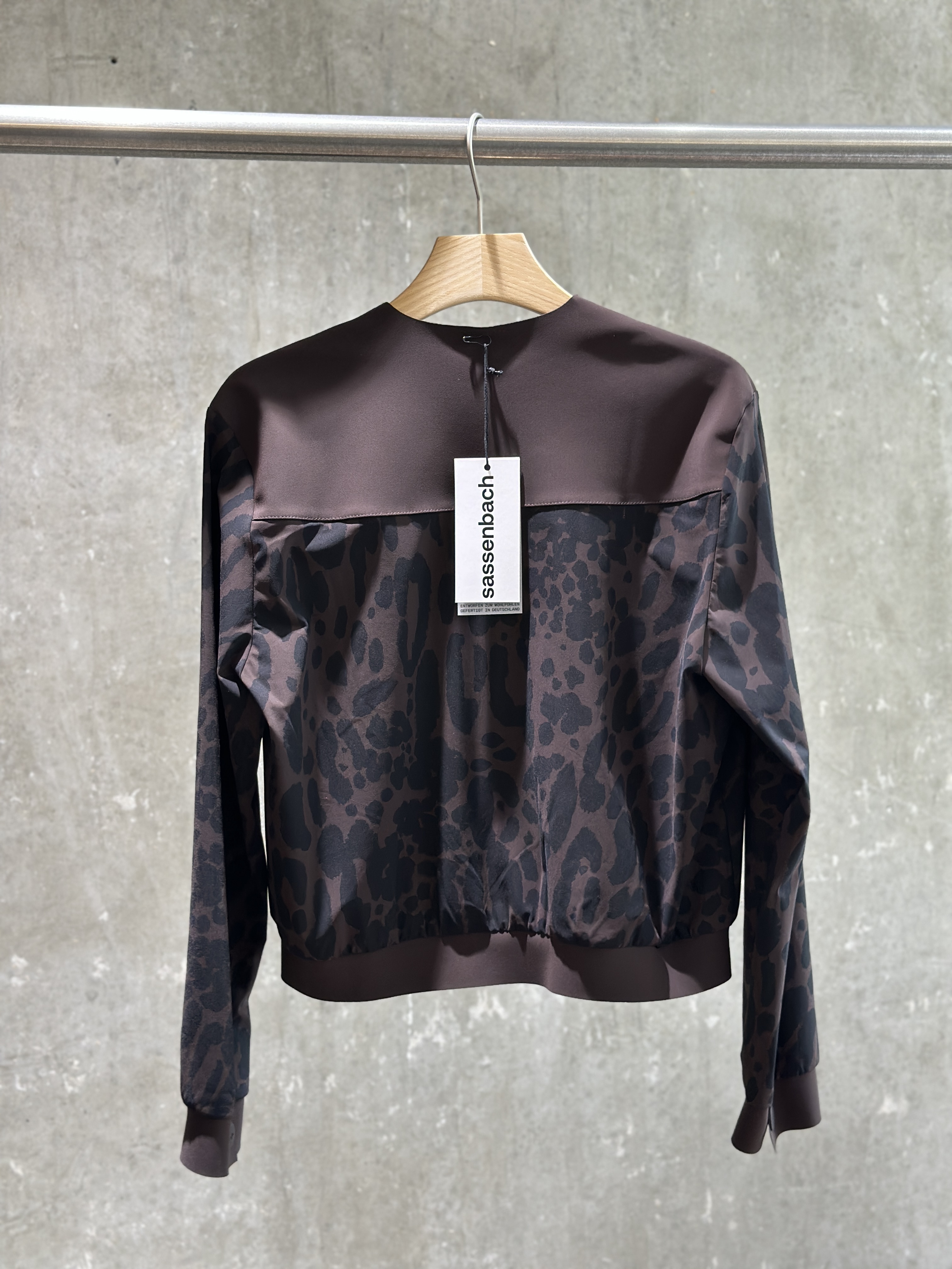 SASSENBACH_Style Jacke Hanna leo braun (schoko)
