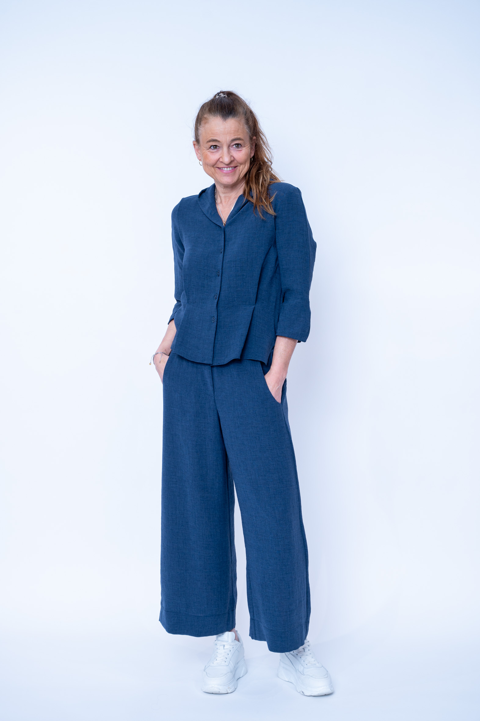 ANIA SCHIERHOLT Bluse 3022/50 ocean