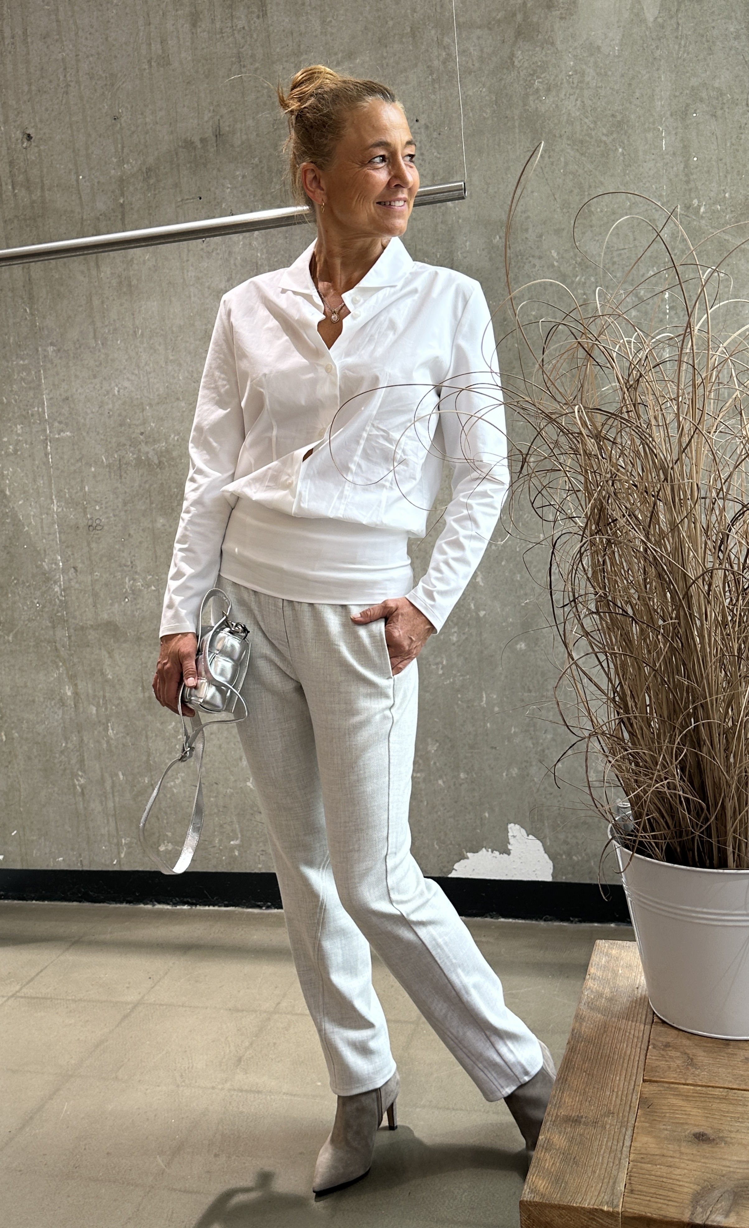 ANIA SCHIERHOLT Bluse 3116/05 weiss