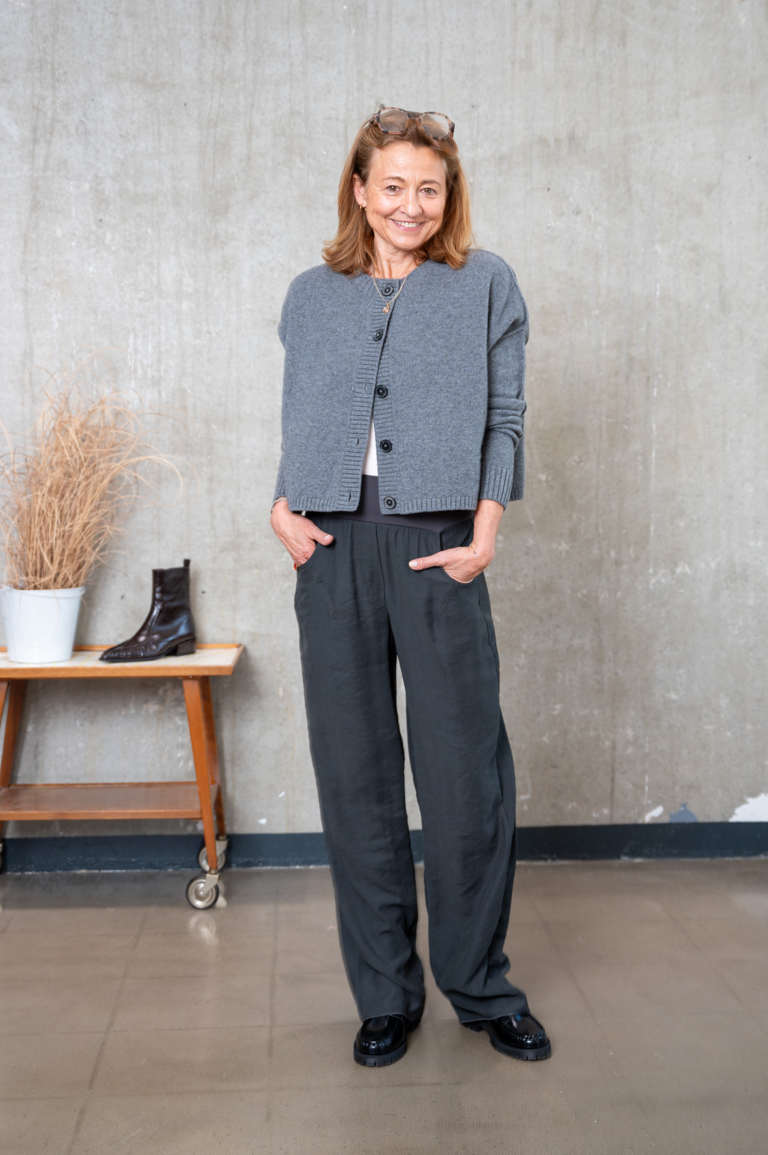 NARLI Cardigan flannel