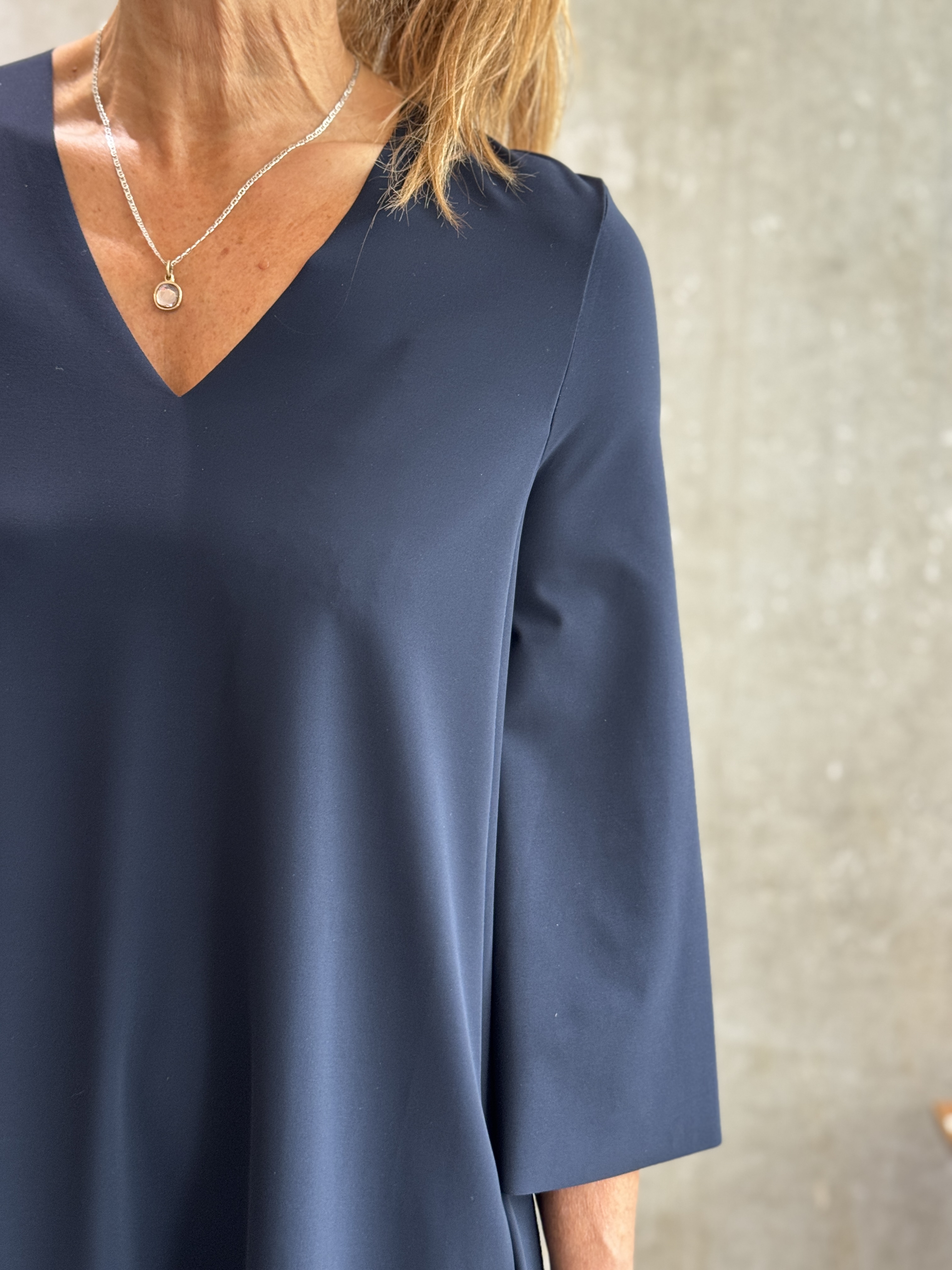 SASSENBACH_STYLE Kleid MAGNOLIA nightblue