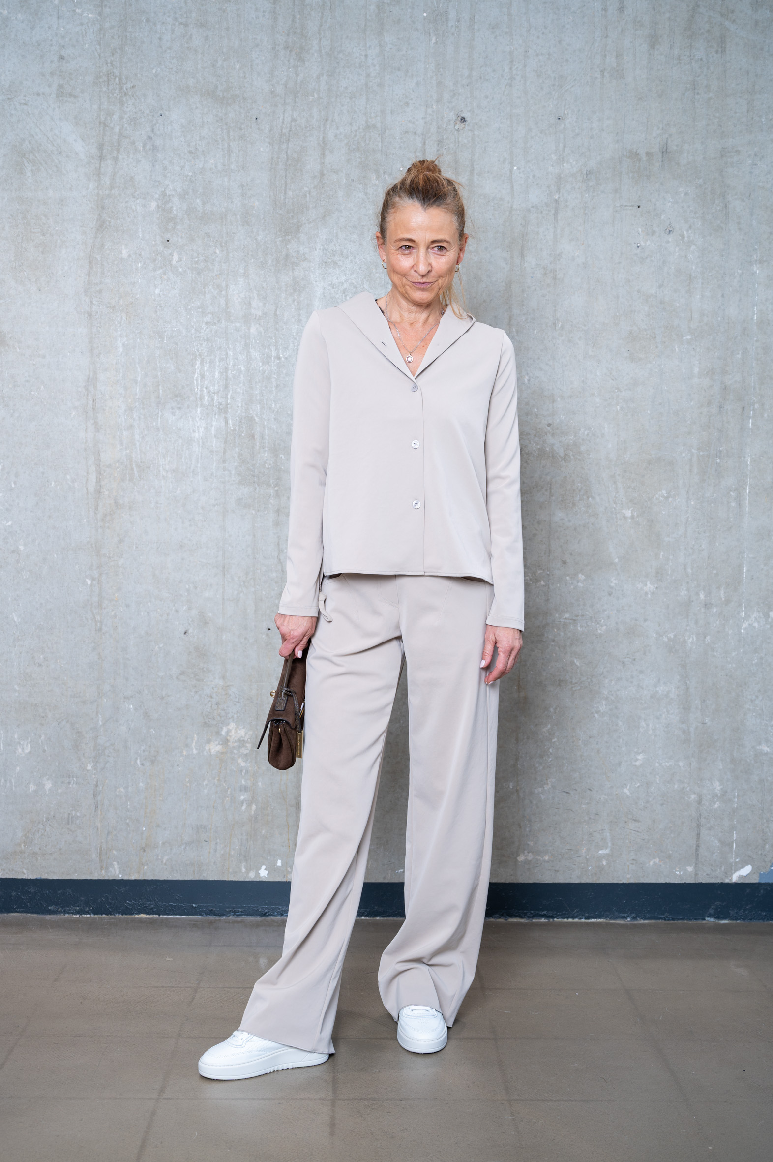 ANIA SCHIERHOLT Bluse 3228/55 muschel