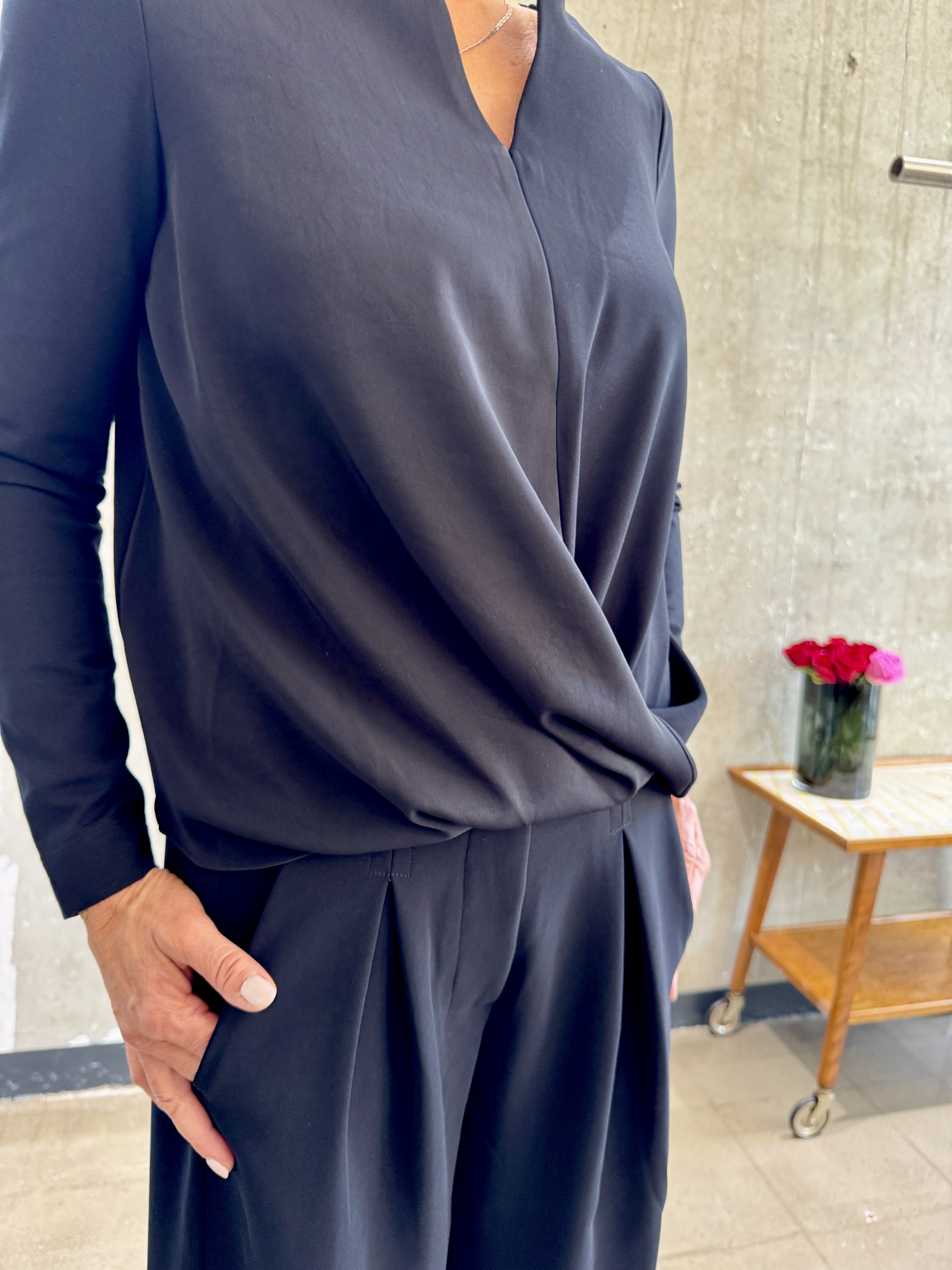 ANIA SCHIERHOLT Bluse 3111/61 schwarz