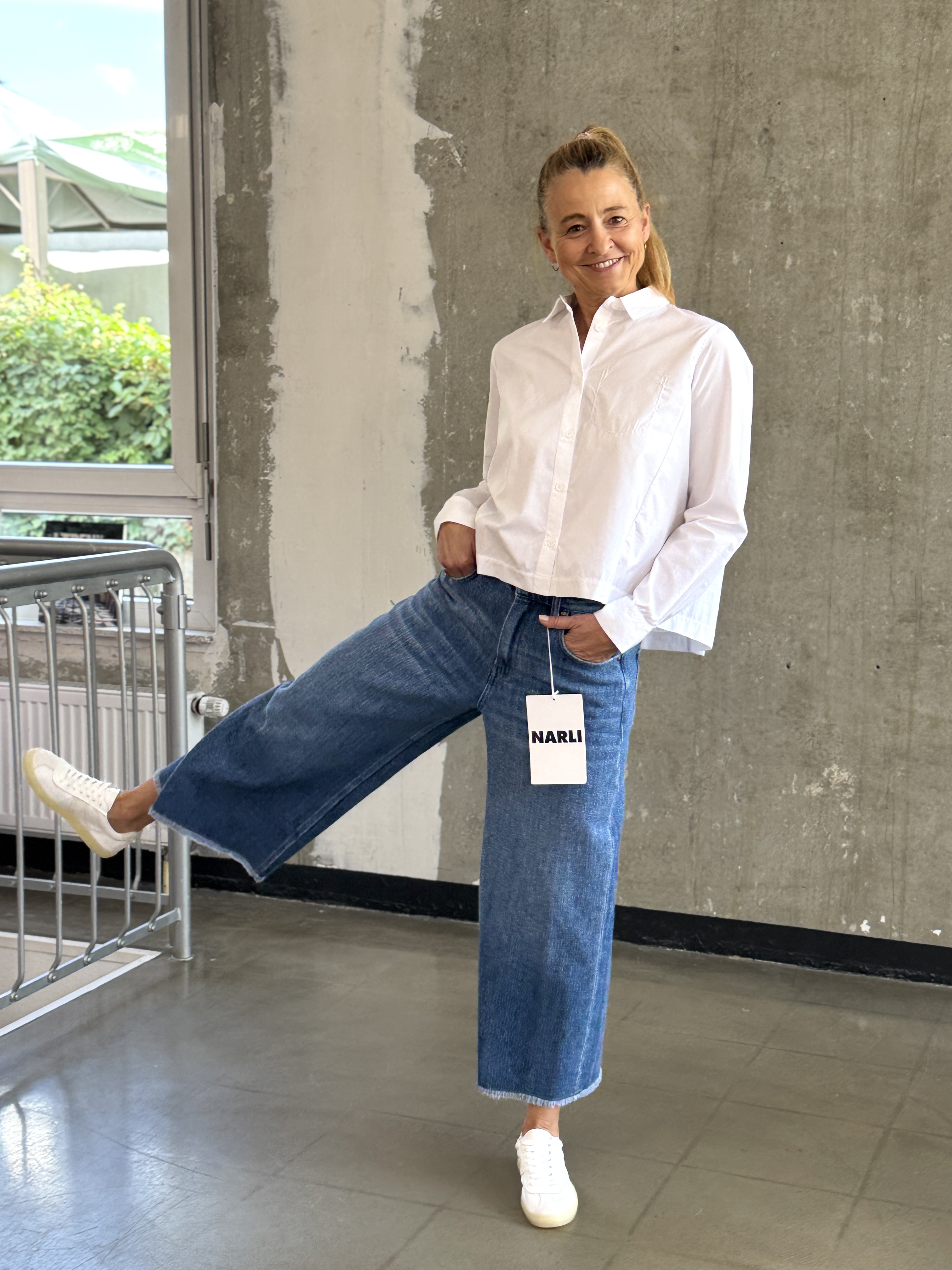 NARLI Jeans mittelblau