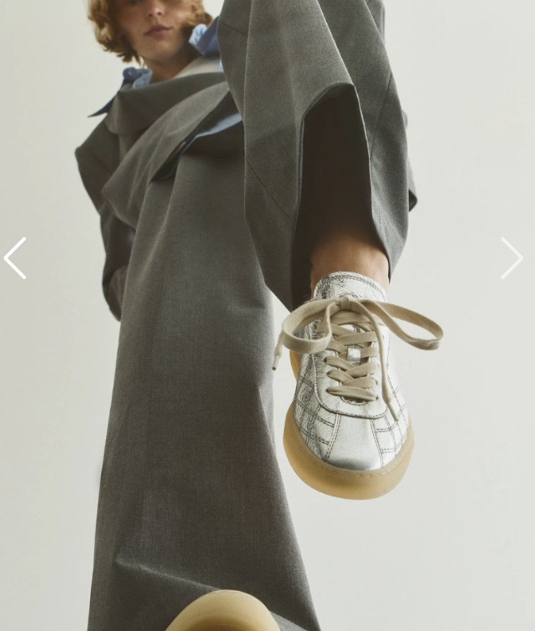 COPENHAGEN STUDIOS CPH121 leather silver