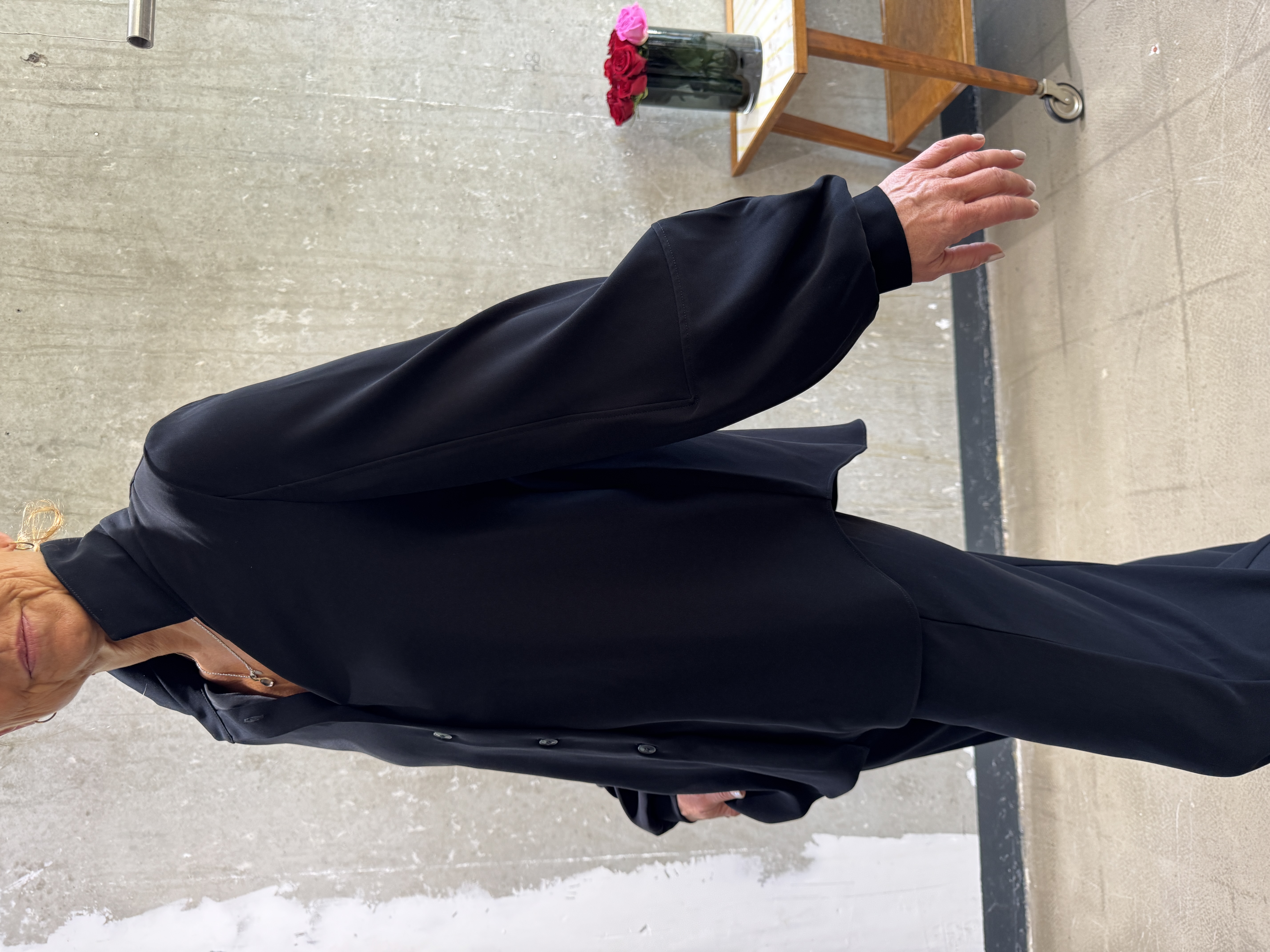 Ania Schierholt Bluse 3113/61 schwarz