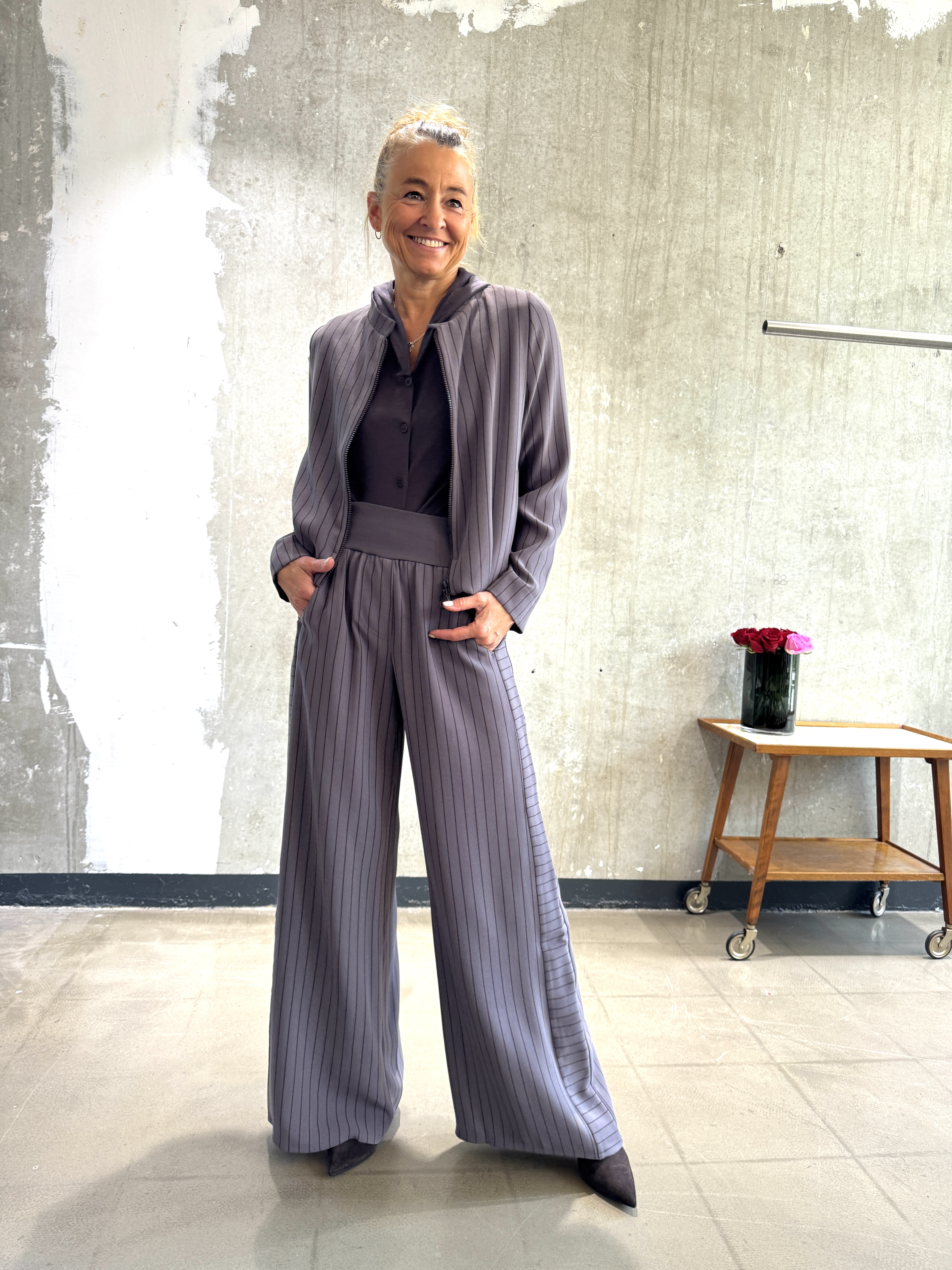 ANIA SCHIERHOLT Jacke 3154/48 stripe