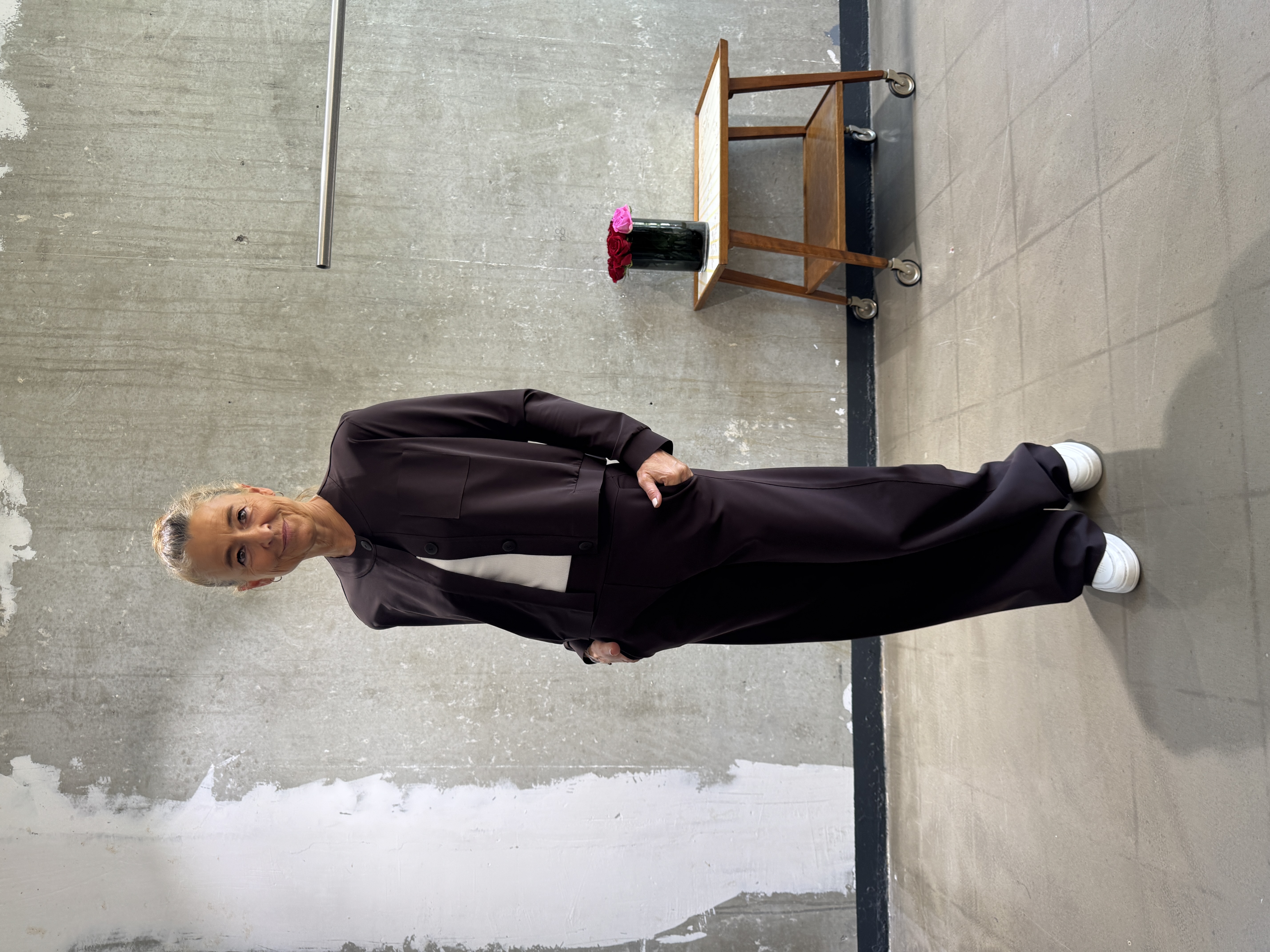 SASSENBACH STYLE Hose MARGOT schwarz & schoko