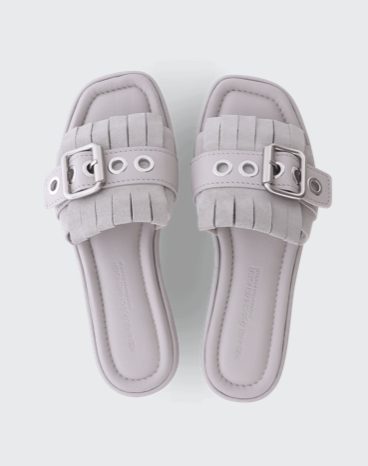 KENNEL & SCHMENGER Pantolette LYA nuts/silver