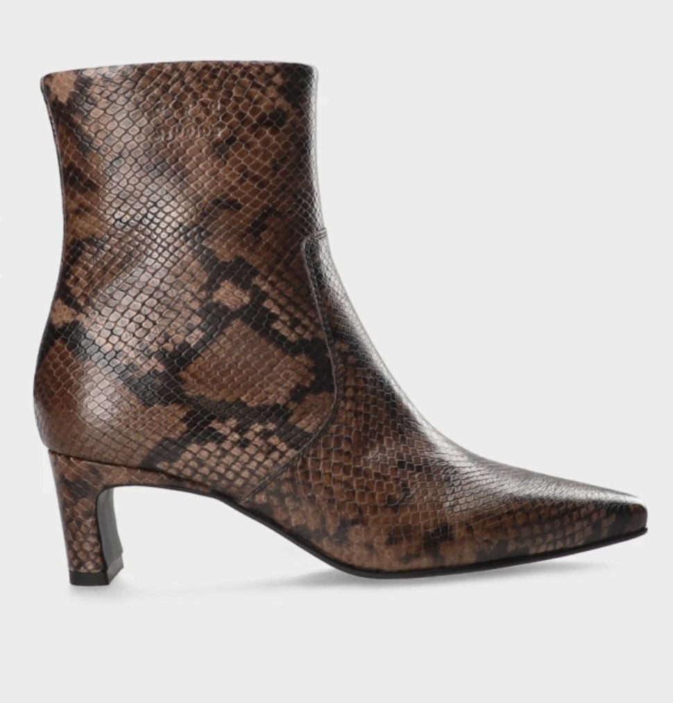 COPENHAGEN STUDIOS CPH296 snake leather brown