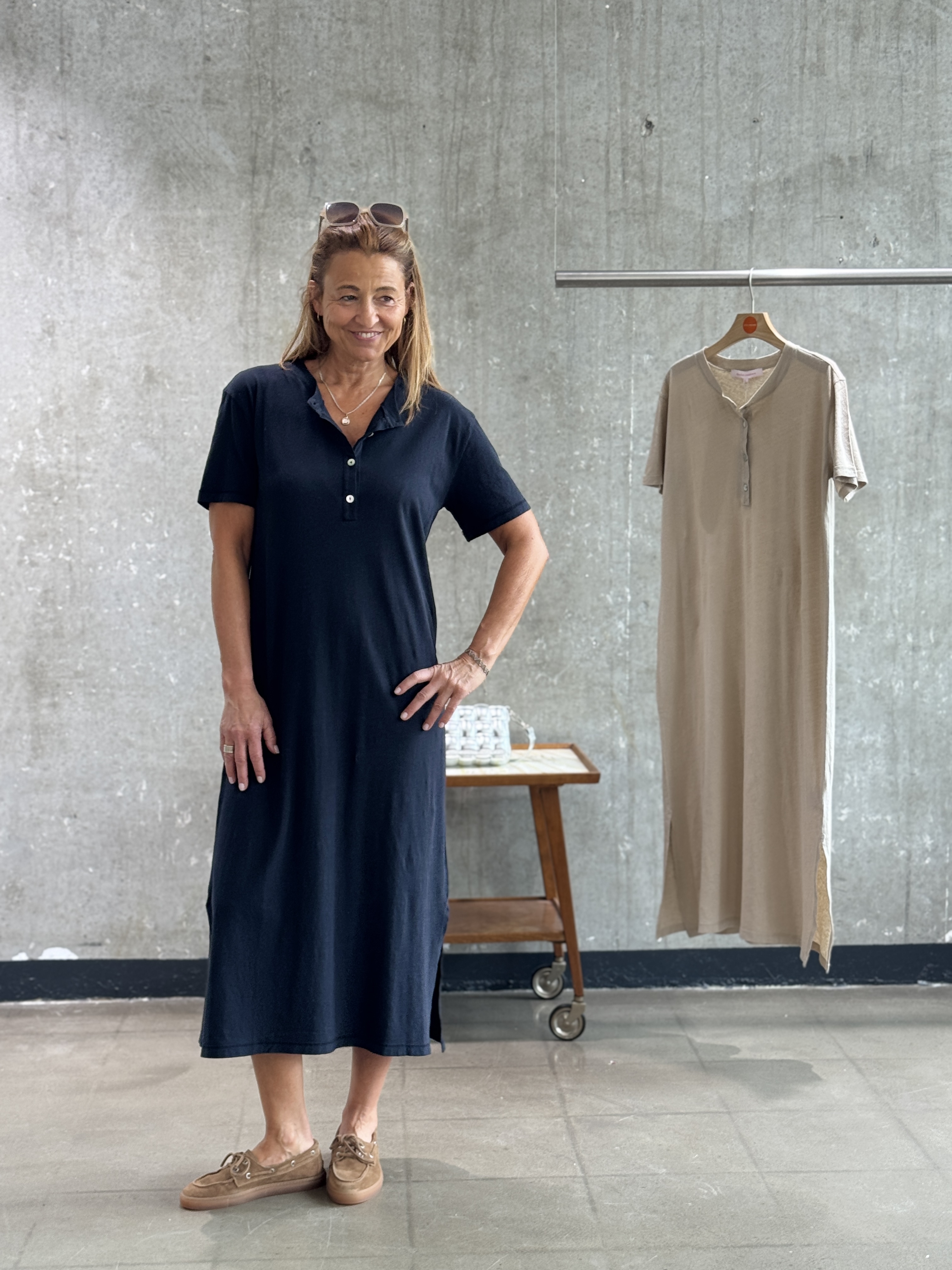 T-Shirt Kleid in 3 Farben