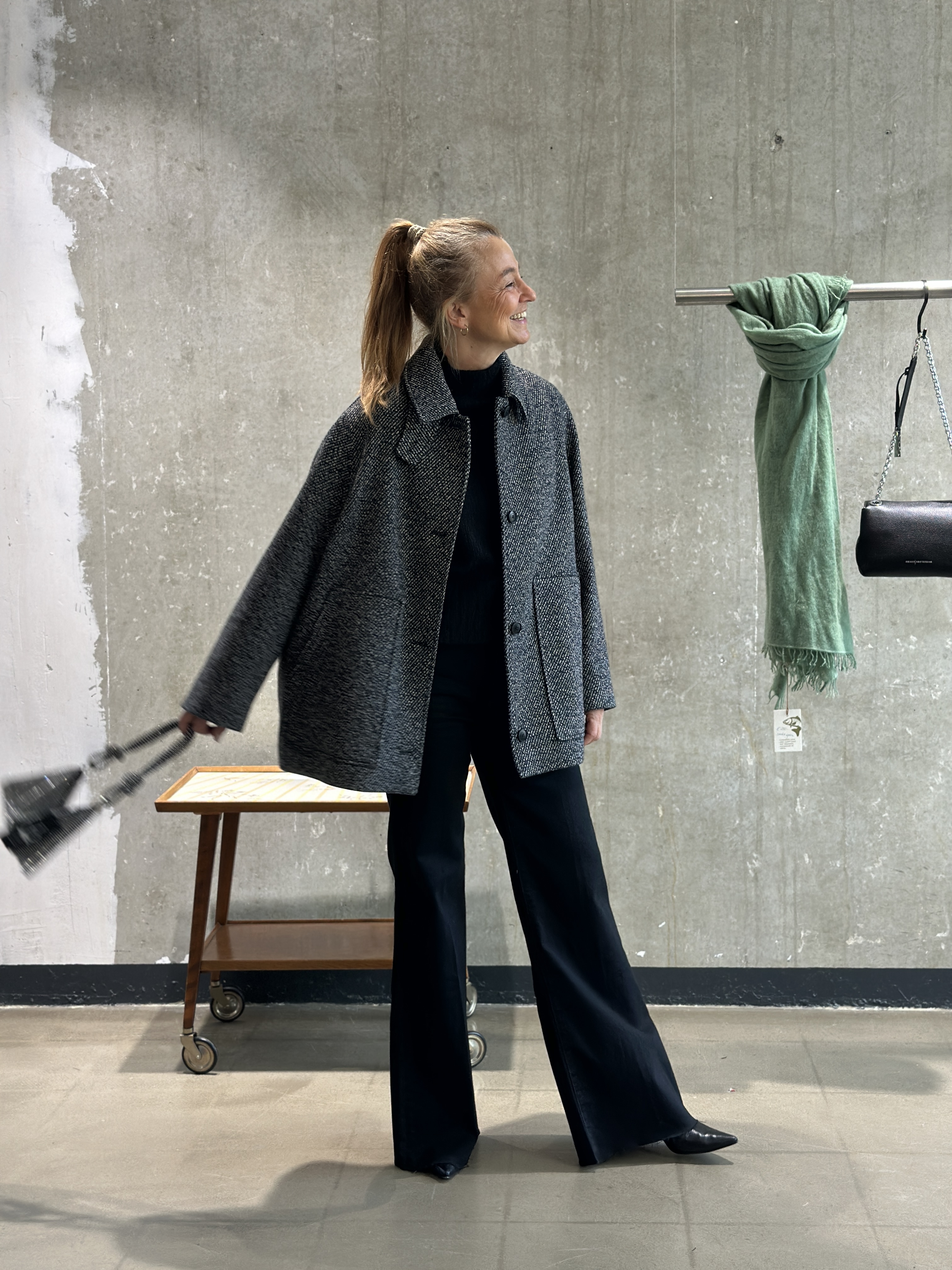 CLOSED Mouliné Mantel