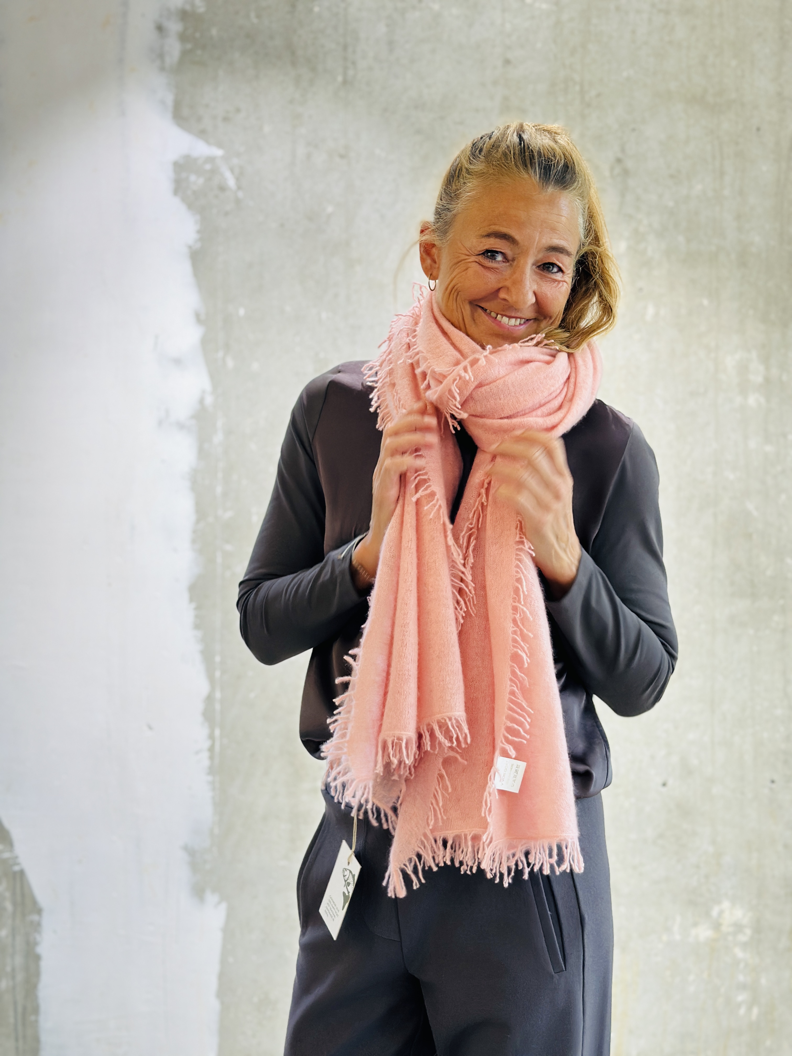 VON GOAT Cashmereschal CANDY GIRL