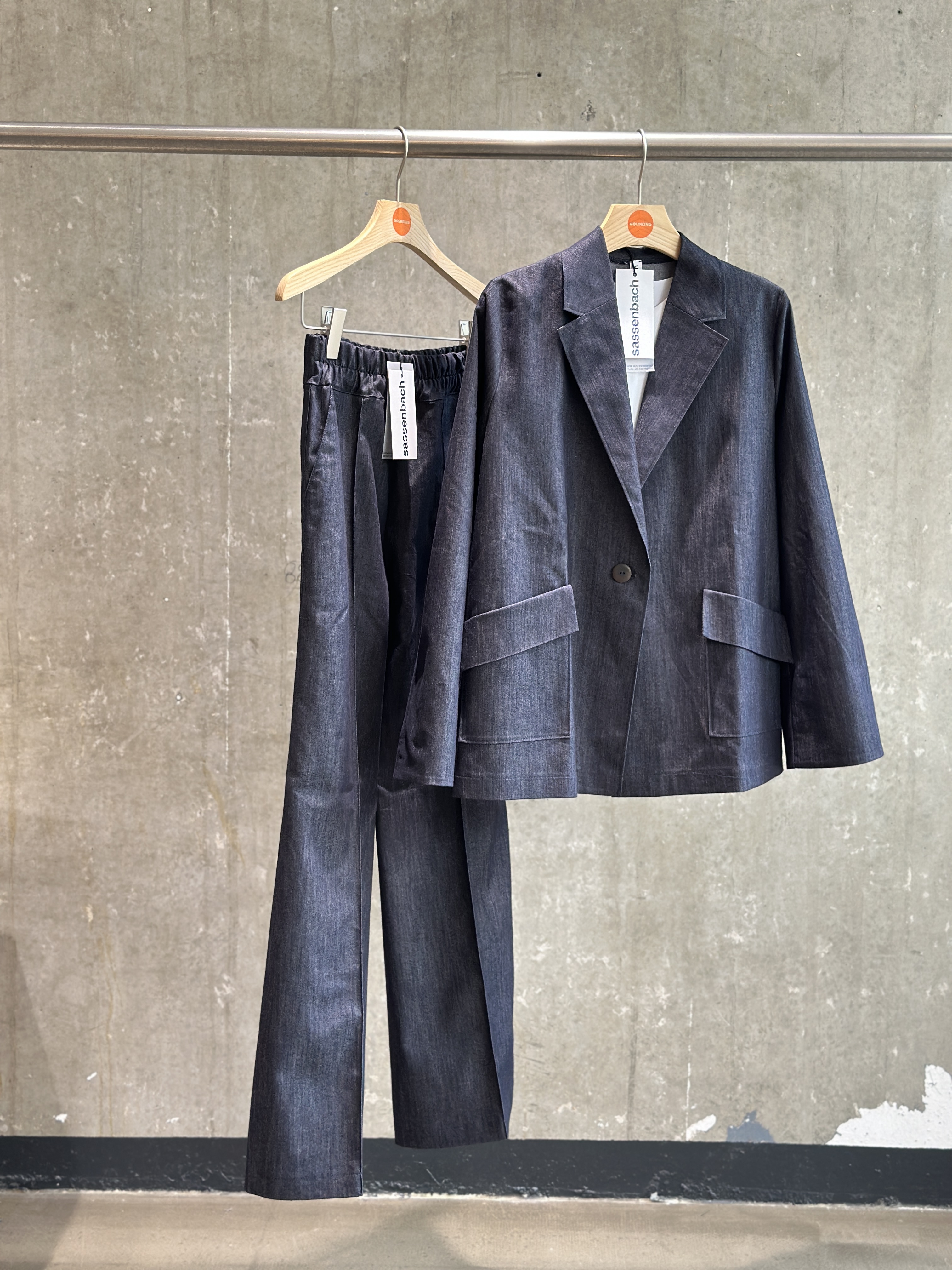 SASSENBACH_STYLE  Jeans Blazer