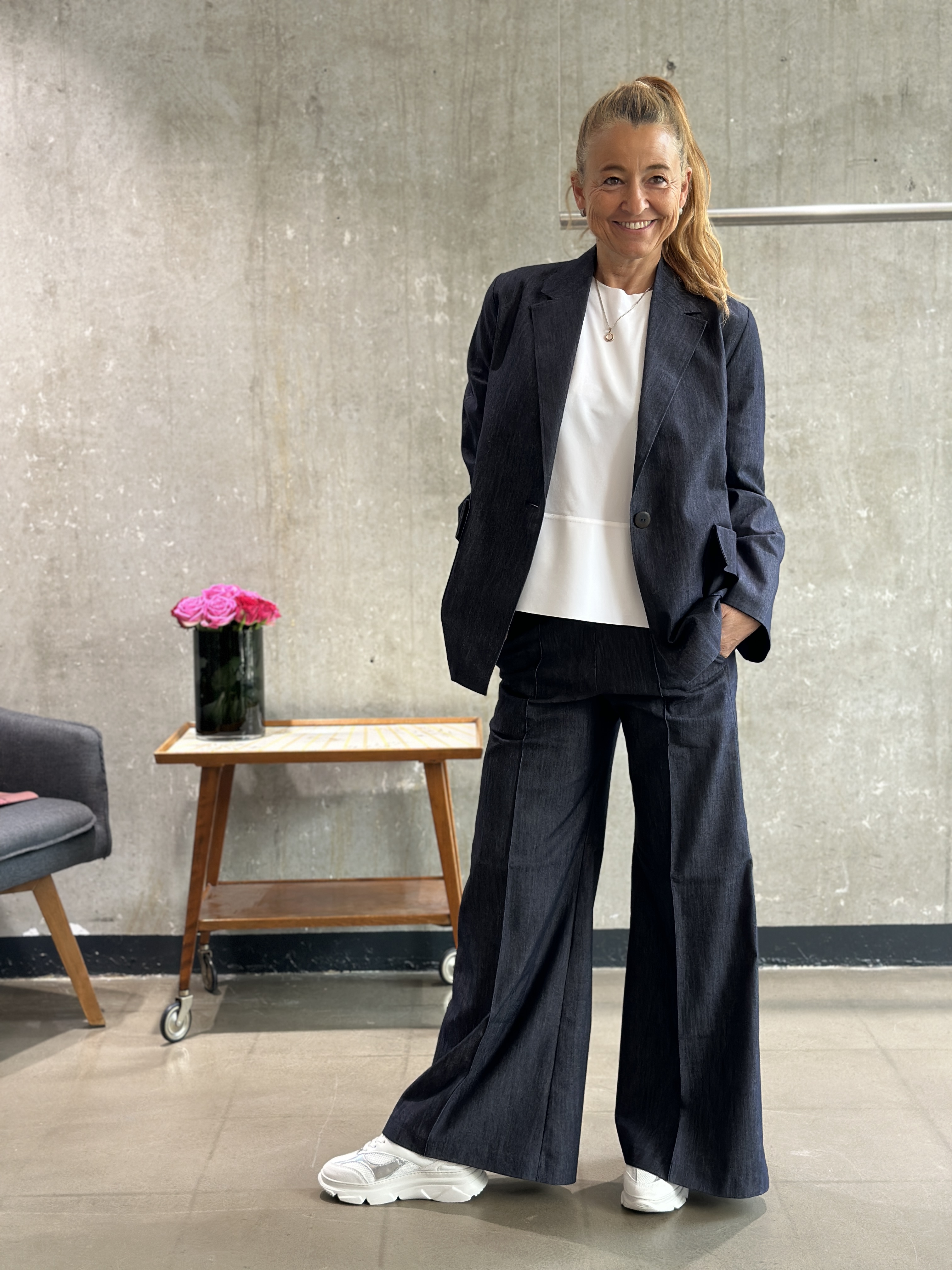 SASSENBACH_STYLE  Jeans Blazer