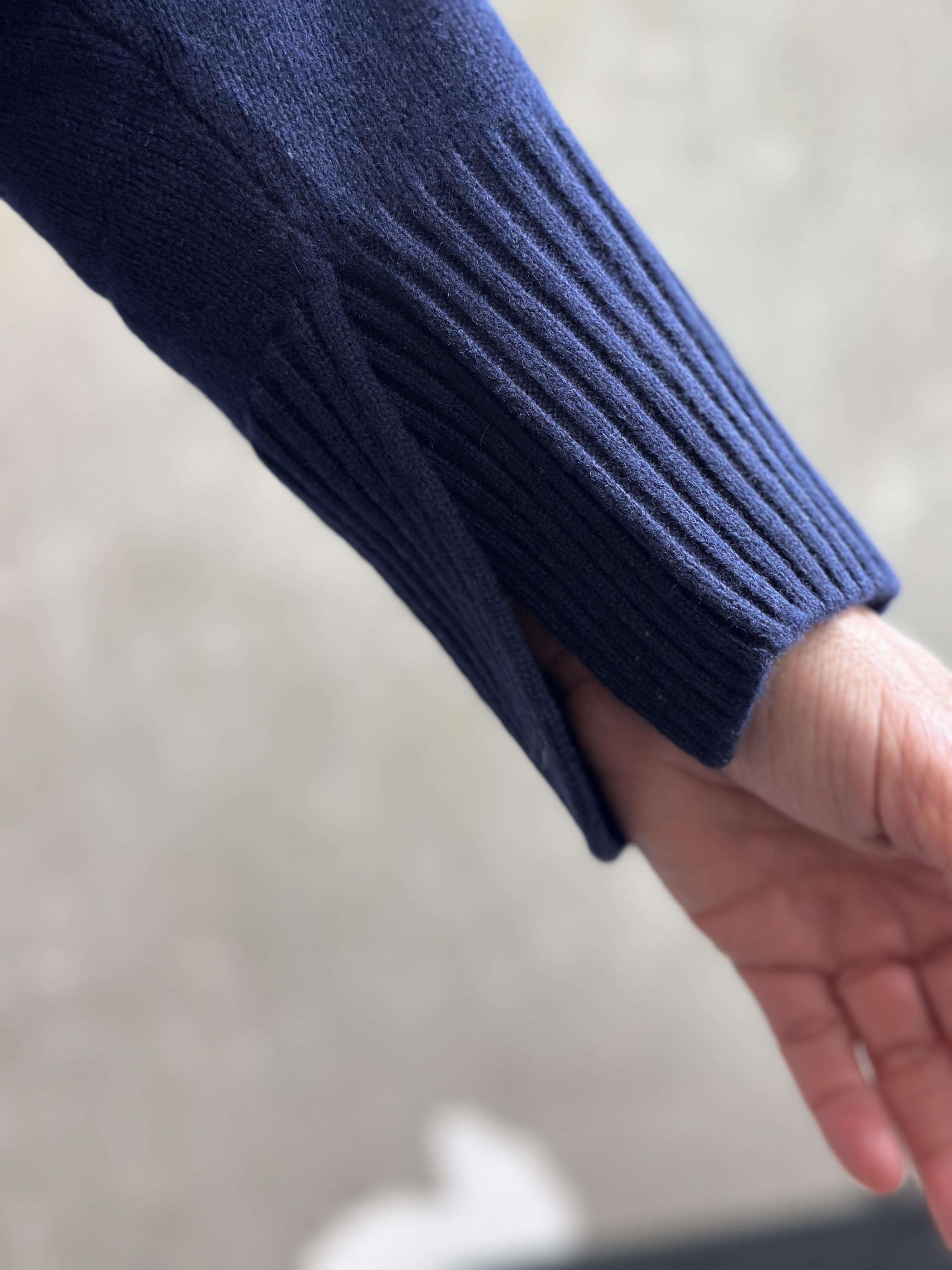 HANDMADE Polo Sweater