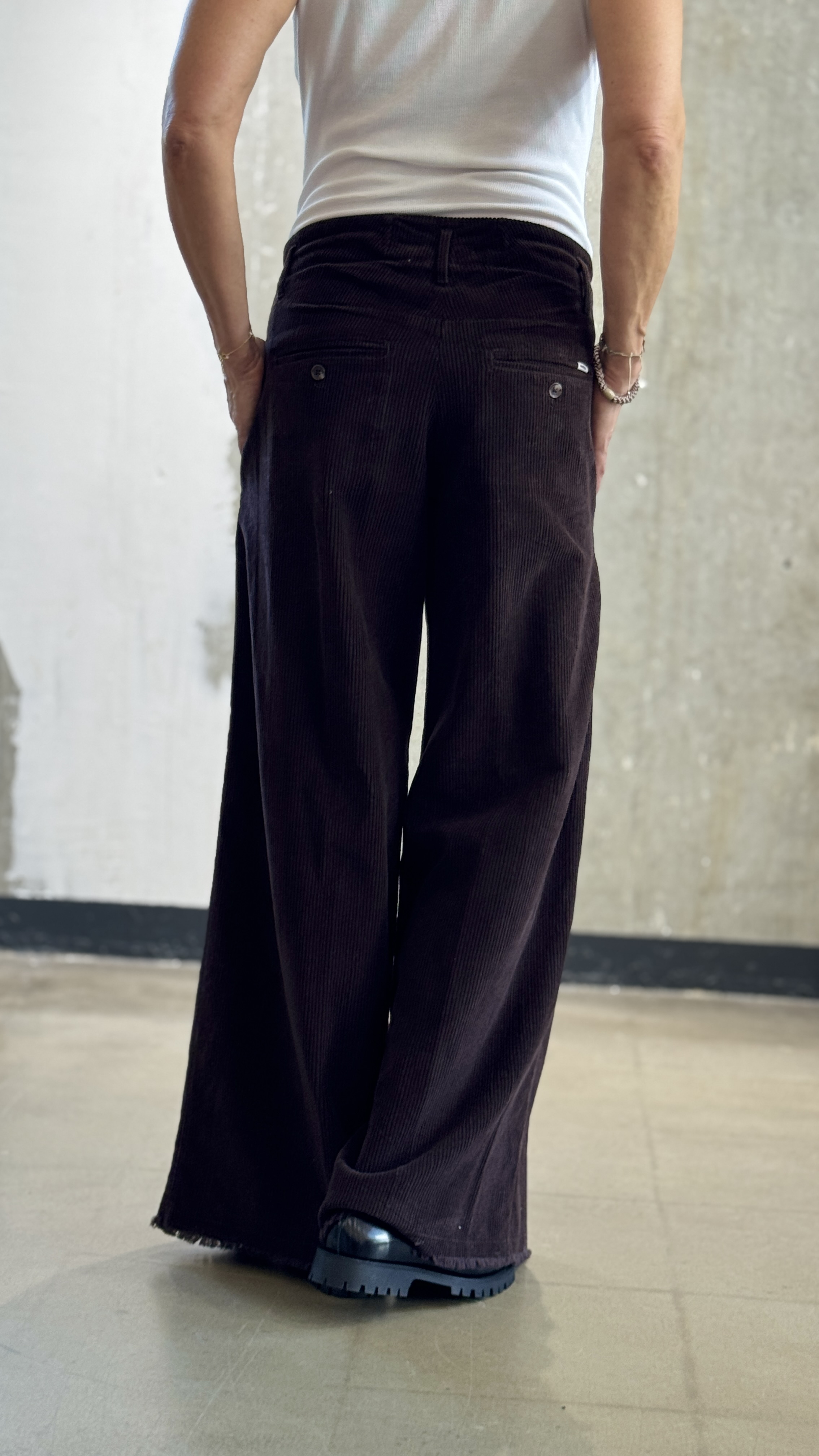 NARLI CORD-Hose night & mocha 36-621 