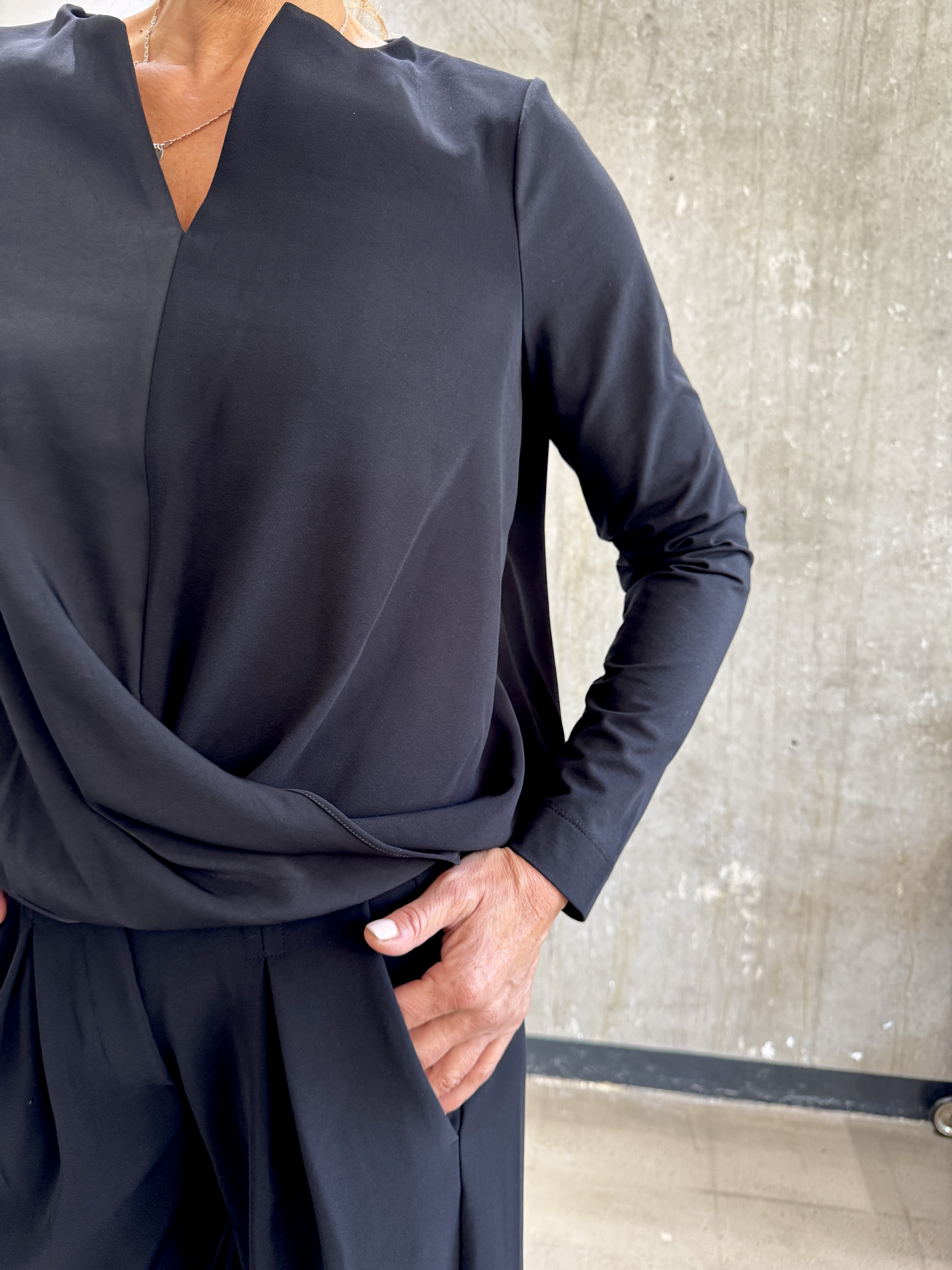 ANIA SCHIERHOLT Bluse 3111/61 schwarz